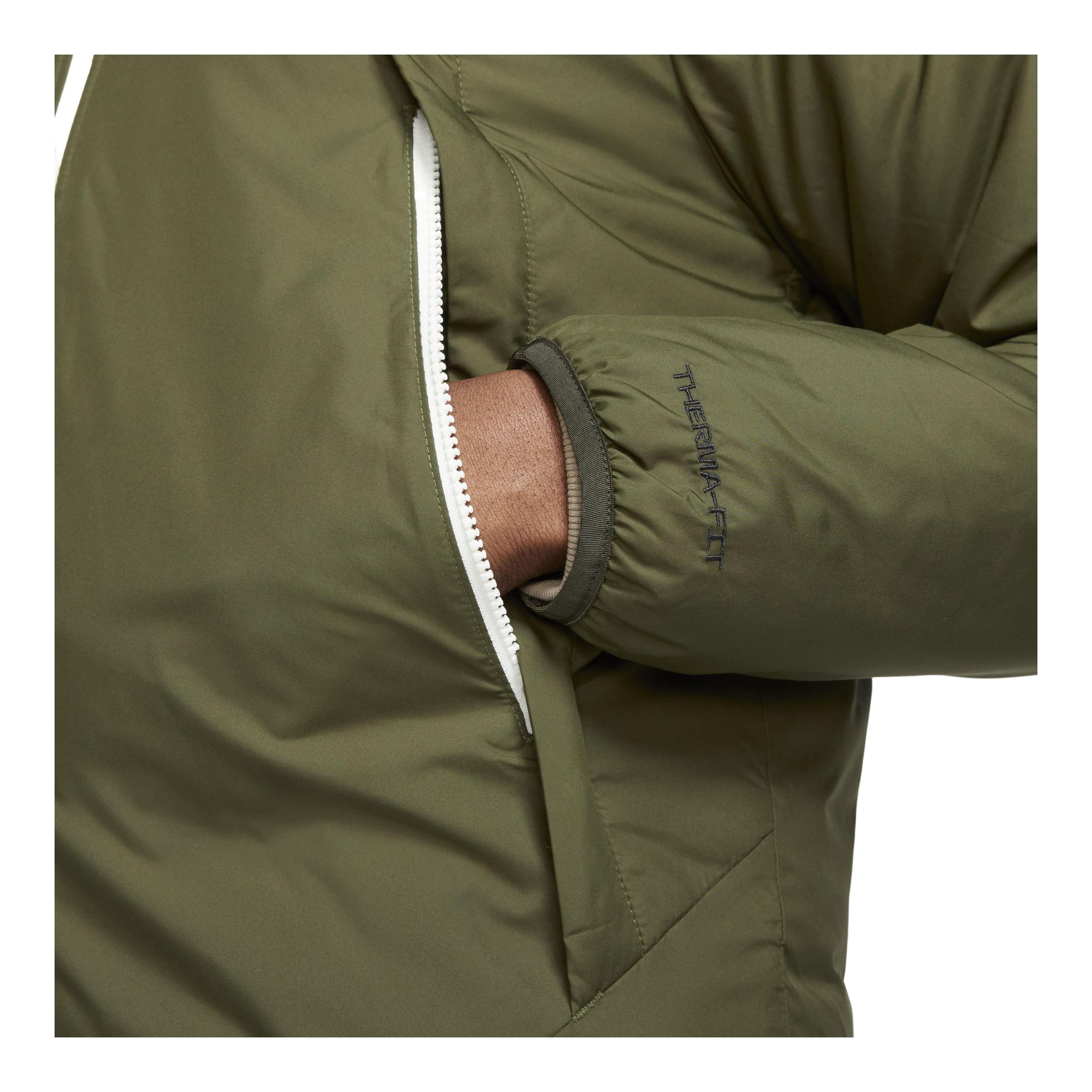 Nike Sportswear Therma-Fit Legacy Reversible Full-Zip Hoodie Erkek Mont