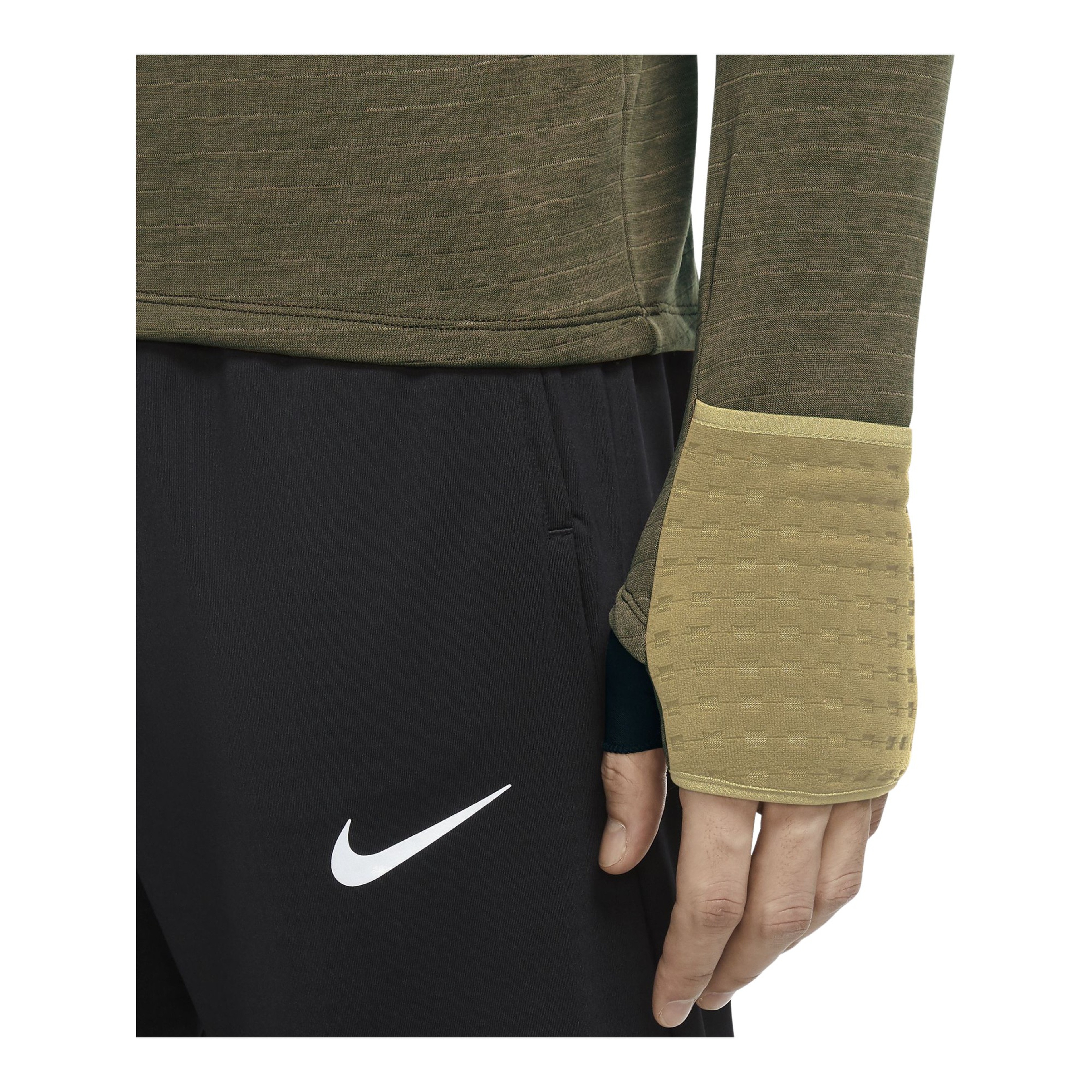 Nike Therma-Fit Repel 1/2-Zip Running Long-Sleeve Erkek Tişört