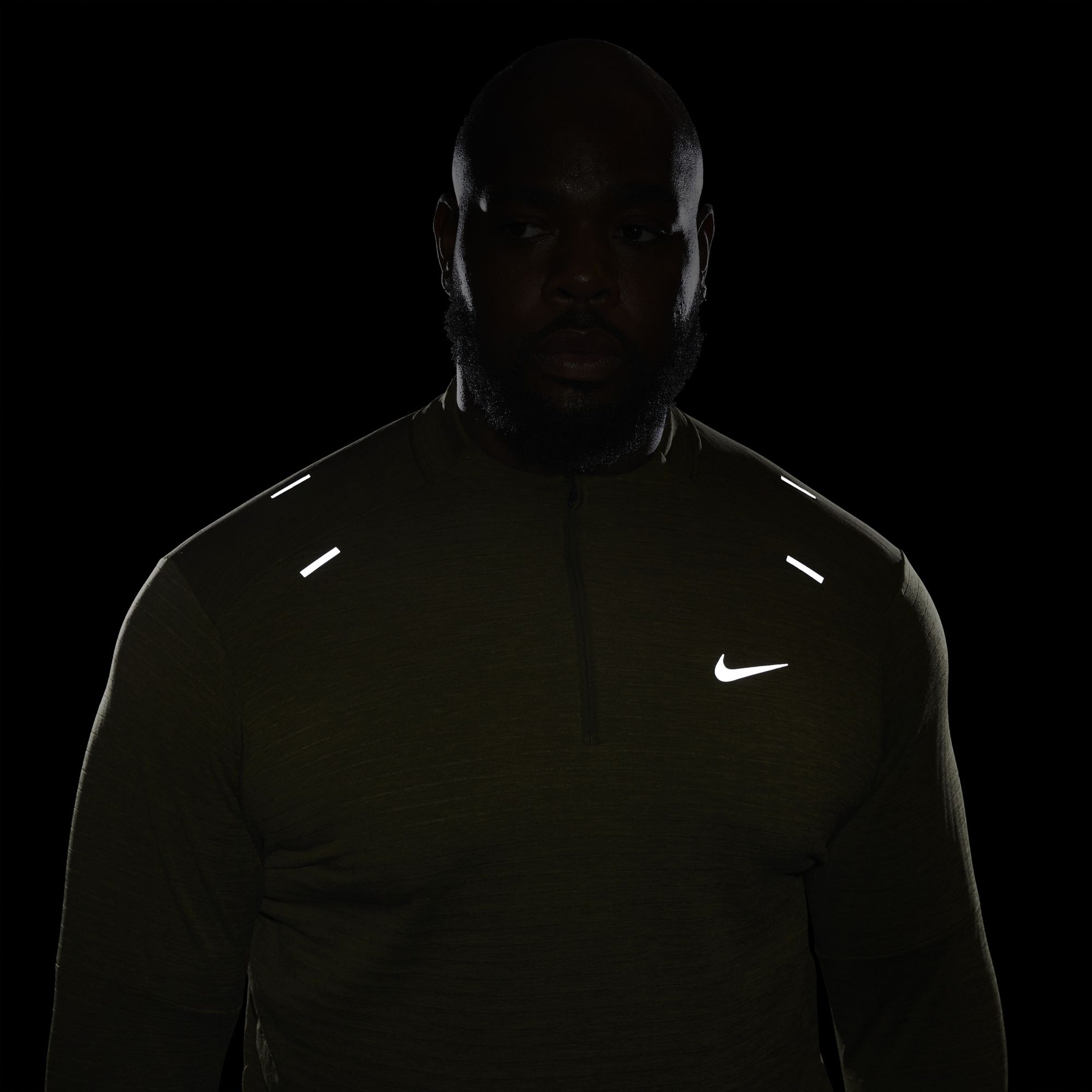 Nike Therma-Fit Repel 1/2-Zip Running Long-Sleeve Erkek Tişört