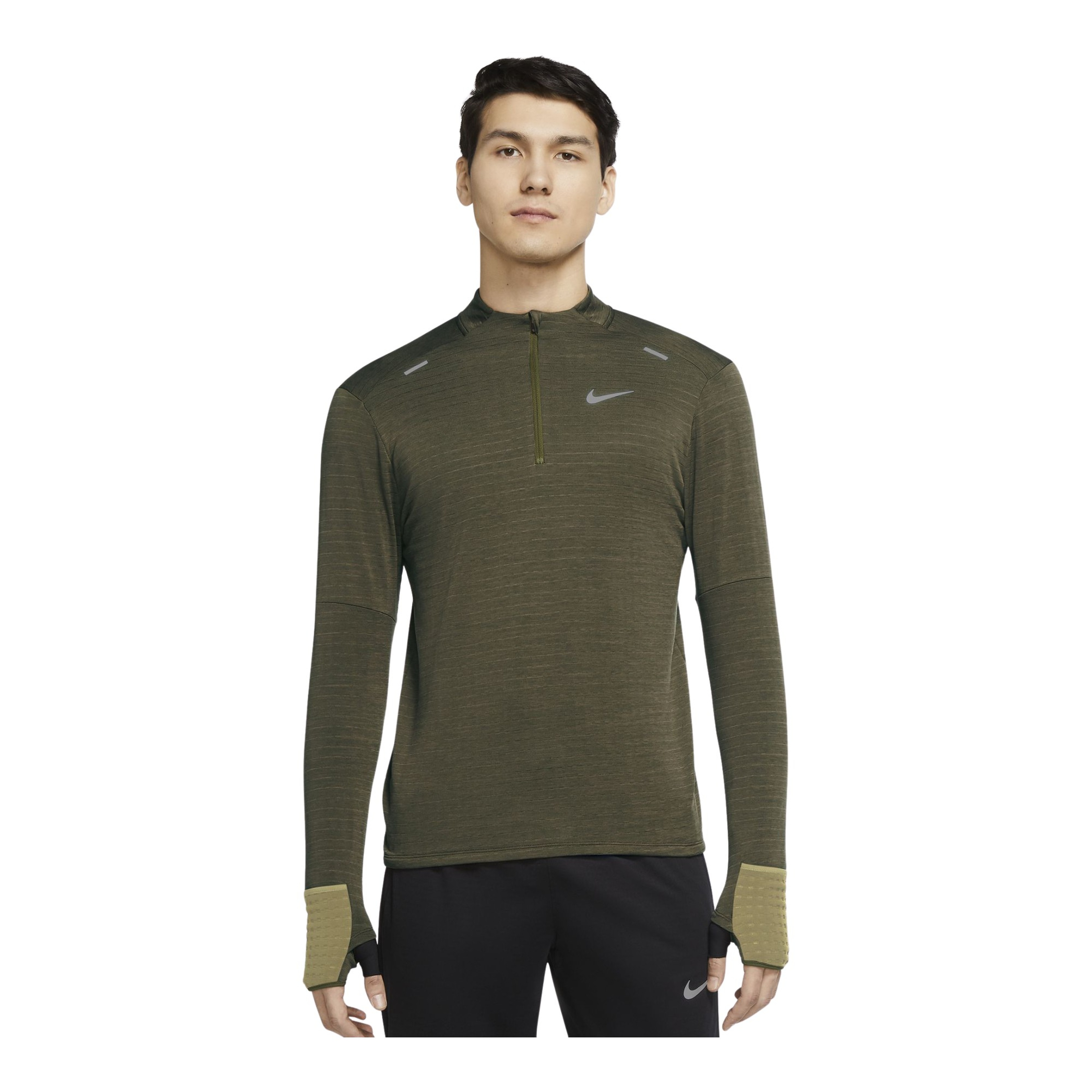 Nike Therma-Fit Repel 1/2-Zip Running Long-Sleeve Erkek Tişört