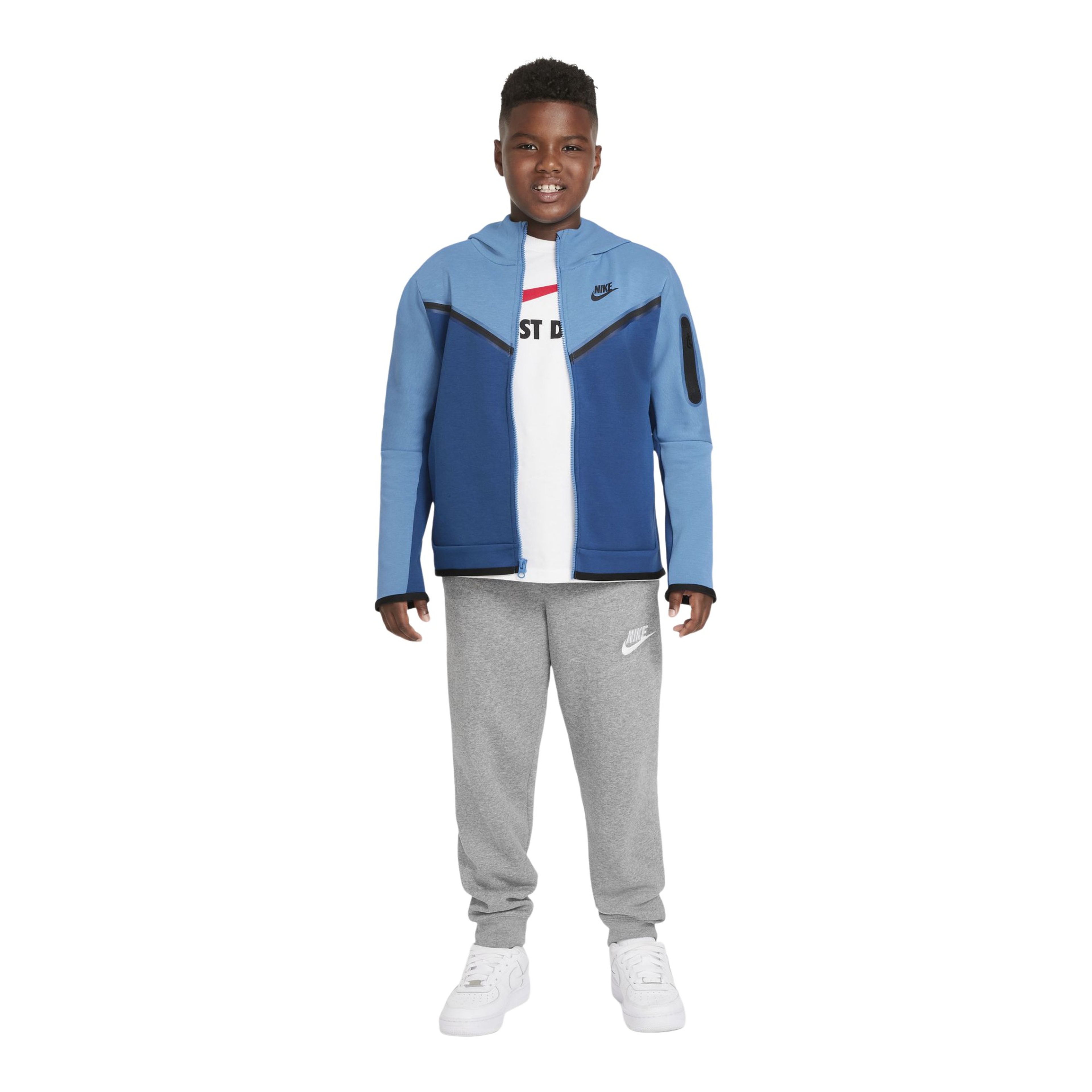 Nike Sportswear Tech Fleece Full-Zip Hoodie (Boys') Çocuk Sweatshirt