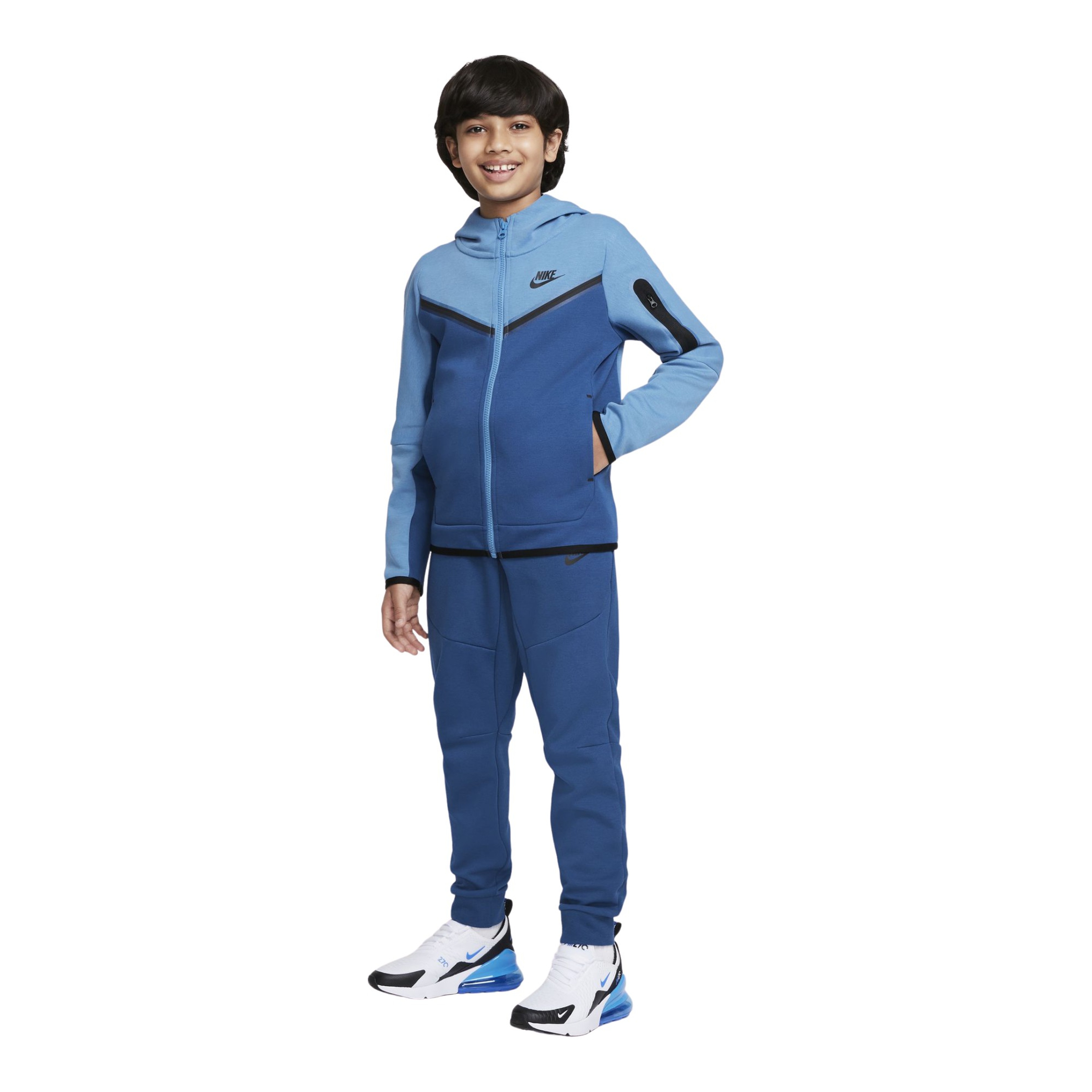 Nike Sportswear Tech Fleece Full-Zip Hoodie (Boys') Çocuk Sweatshirt