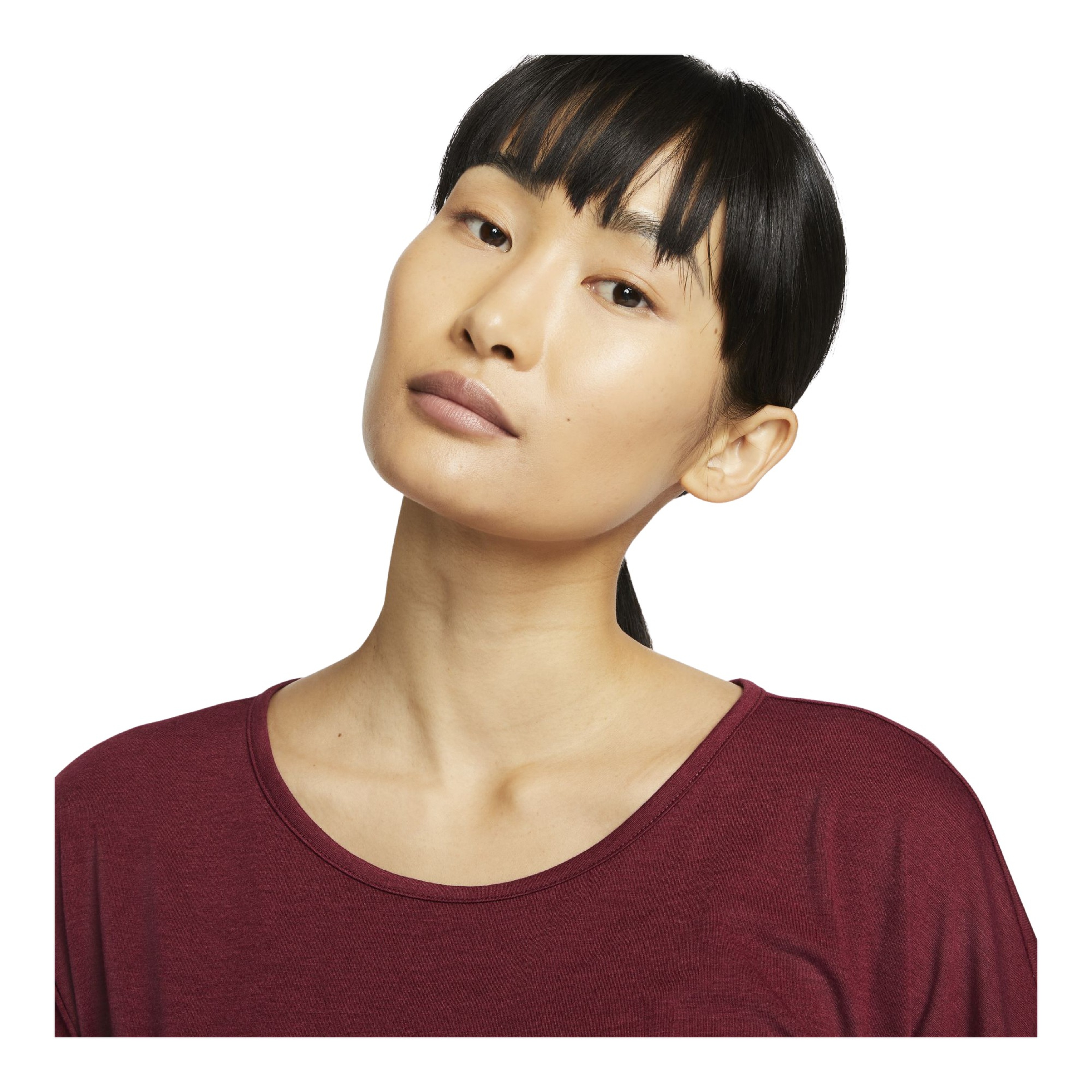 Nike Yoga Dri-Fit Short-Sleeve Kadın Tişört