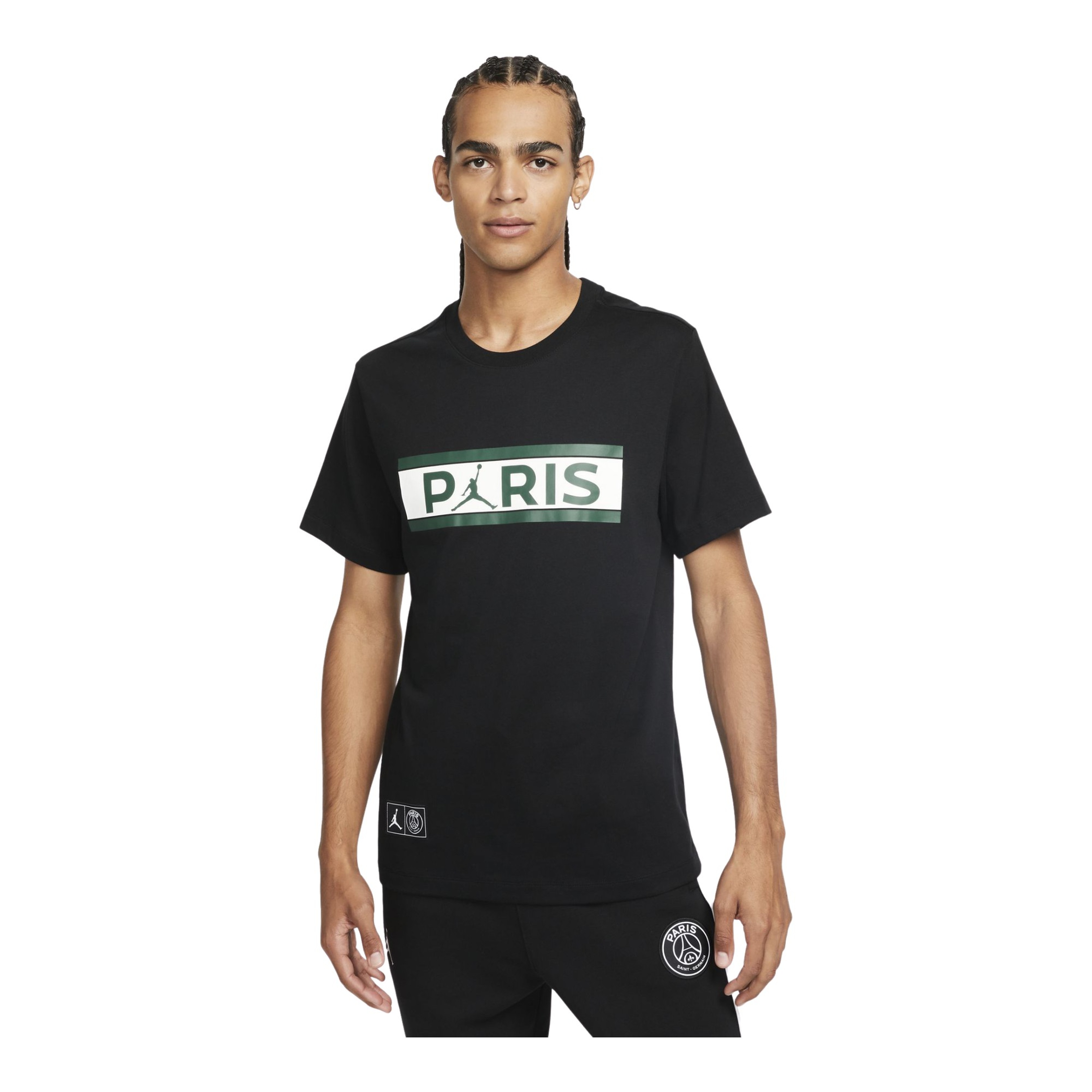 Nike Jordan Paris Saint Germain Wordmark Short-Sleeve Erkek Tişört