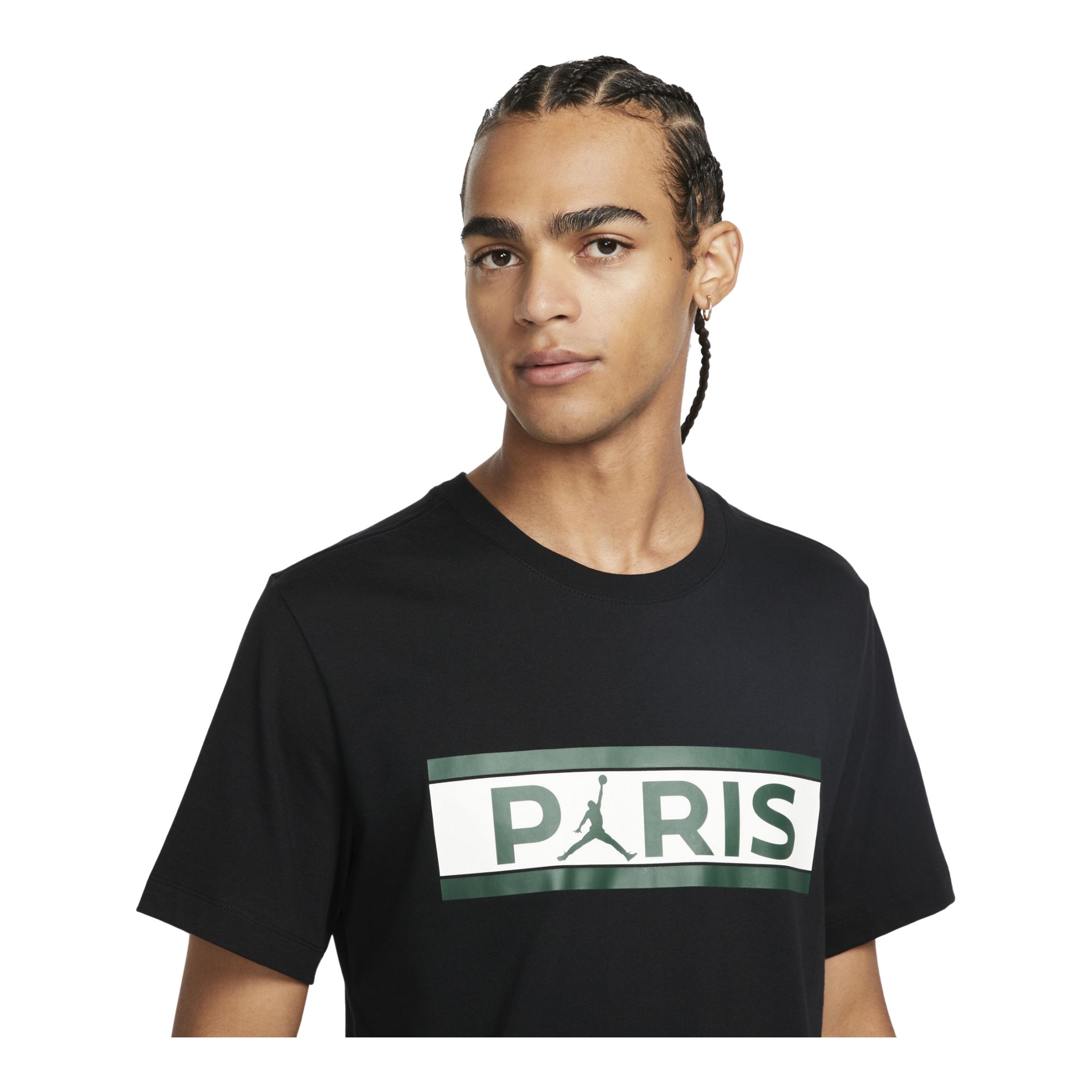 Nike Jordan Paris Saint Germain Wordmark Short-Sleeve Erkek Tişört