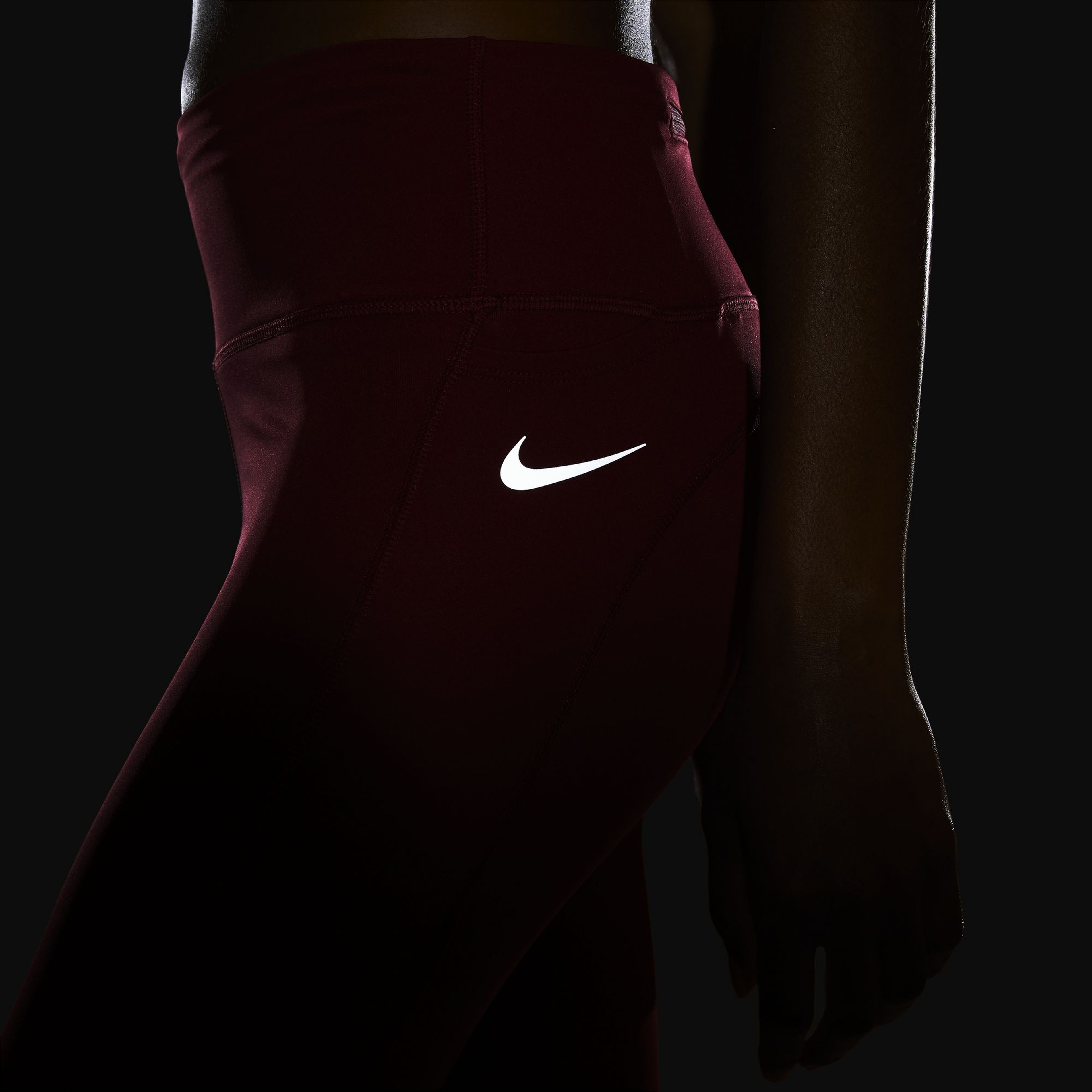 Nike Epic Fast Mid-Rise Running Kadın Tayt