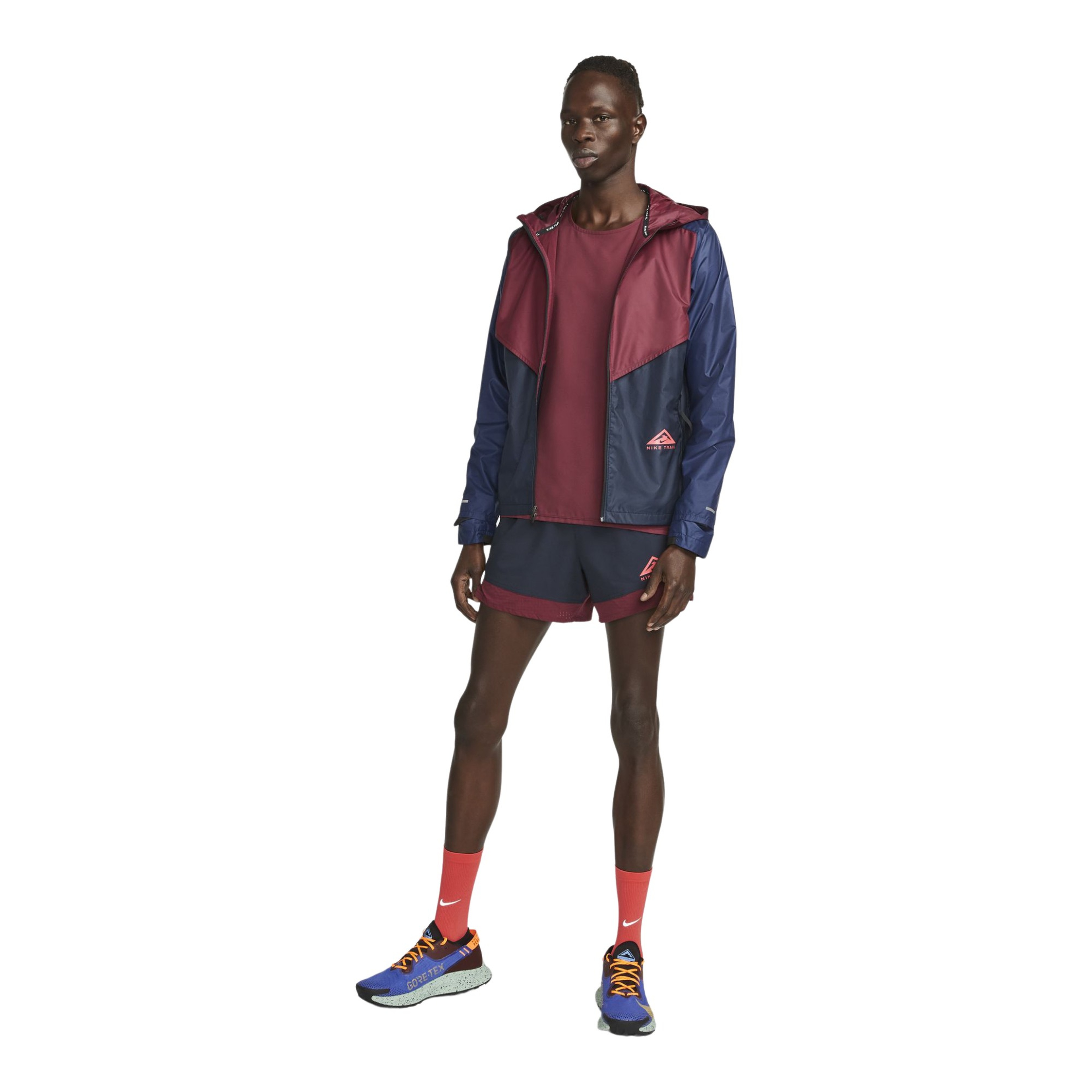 Nike Windrunner Trail Running Full-Zip Hoodie Erkek Ceket