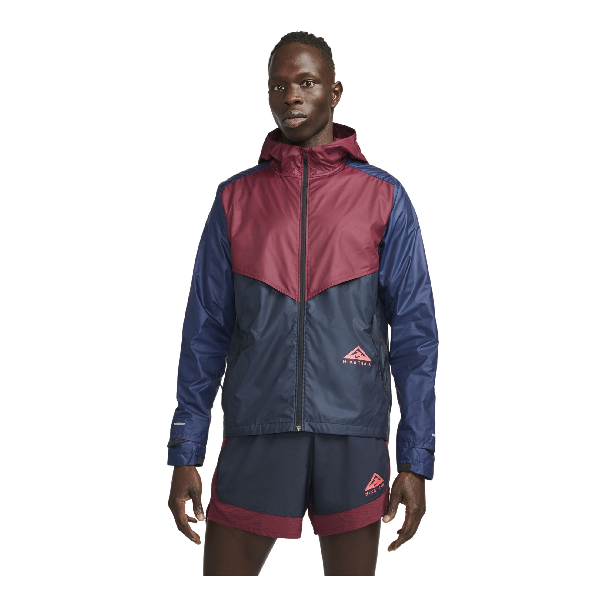 Nike Windrunner Trail Running Full-Zip Hoodie Erkek Ceket