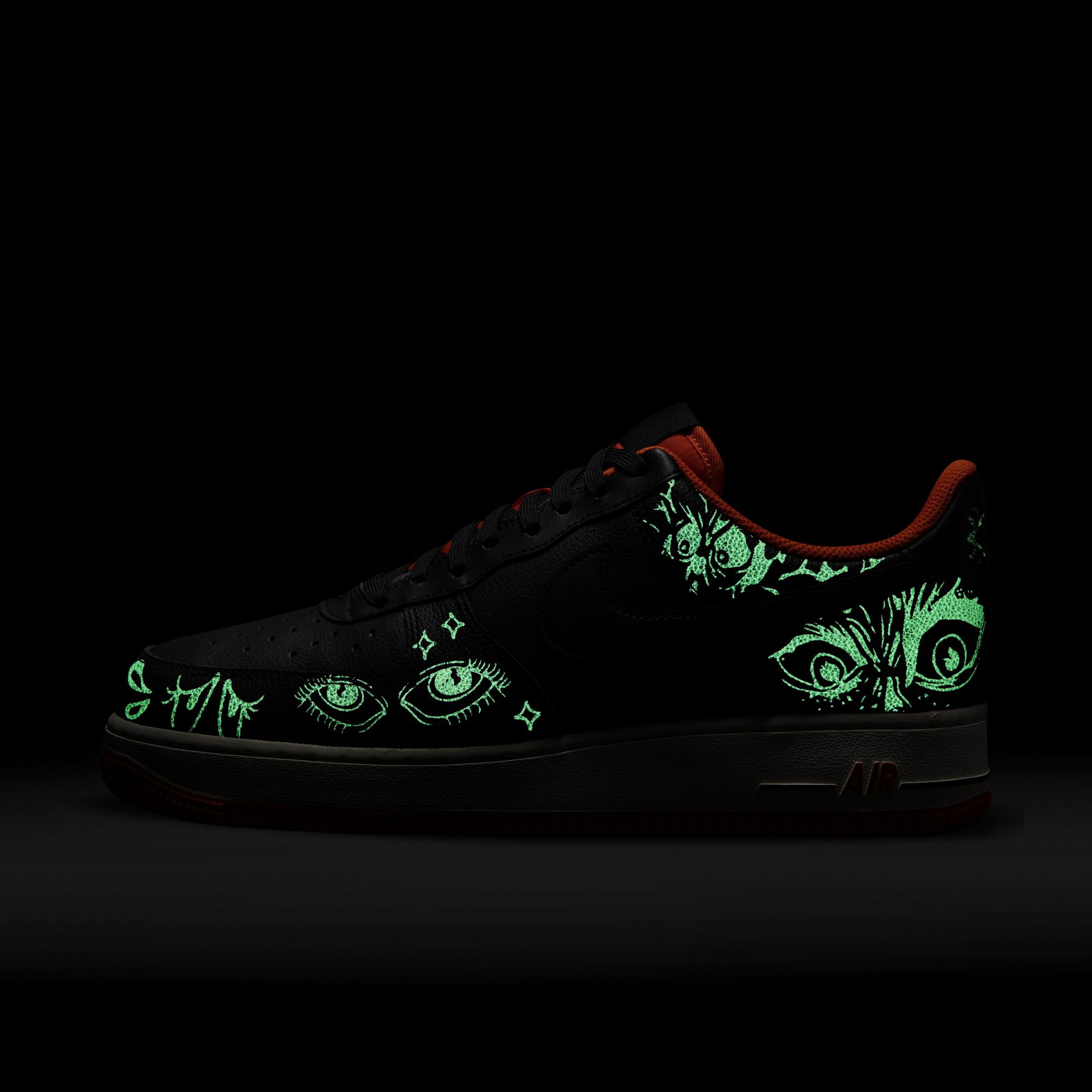 Nike Air Force 1 '07 Premium "Halloween" Erkek Spor Ayakkabı