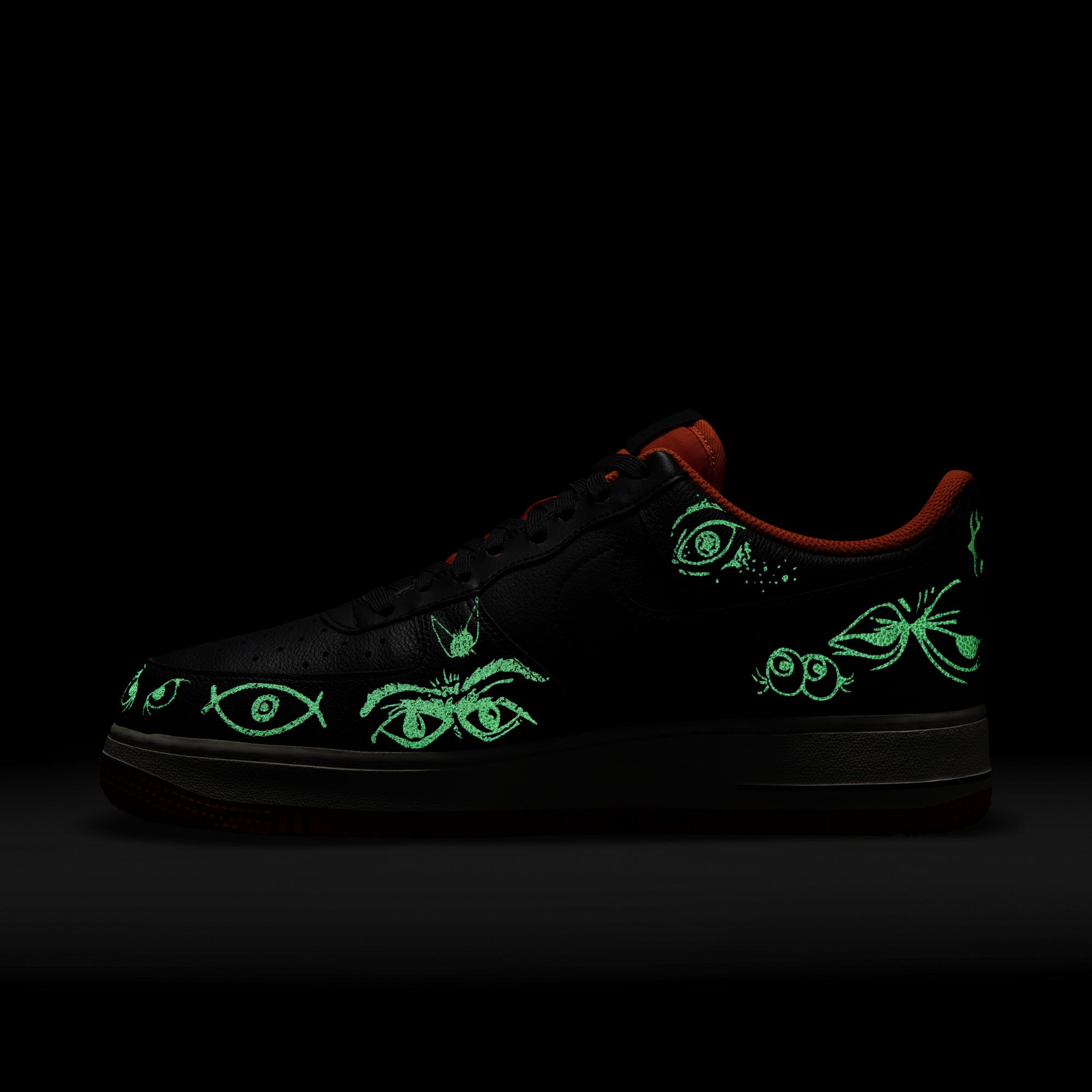 Nike Air Force 1 '07 Premium "Halloween" Erkek Spor Ayakkabı