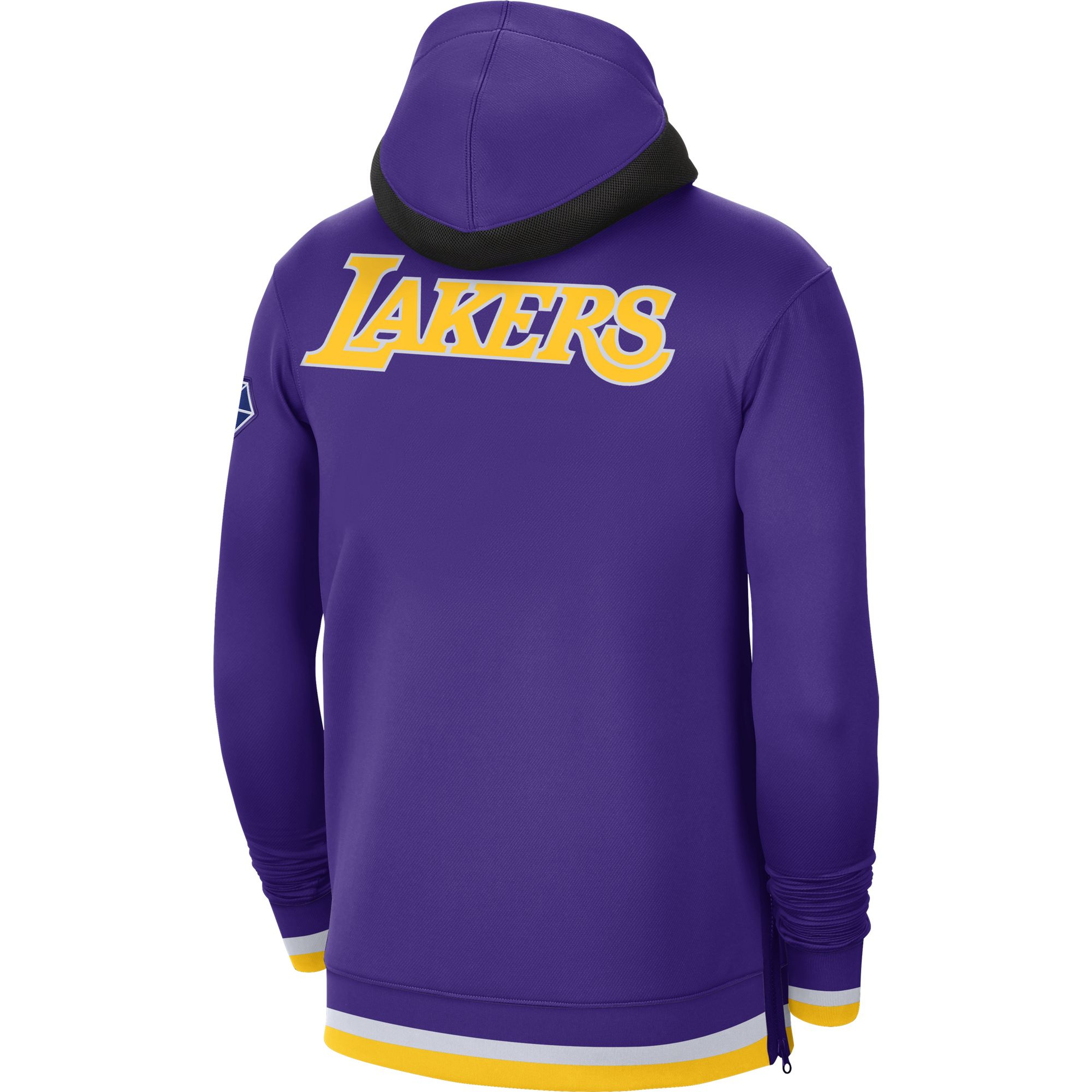 Nike Los Angeles Lakers Showtime Nike Dri-Fit Full-Zip Hoodie Erkek Sweatshirt