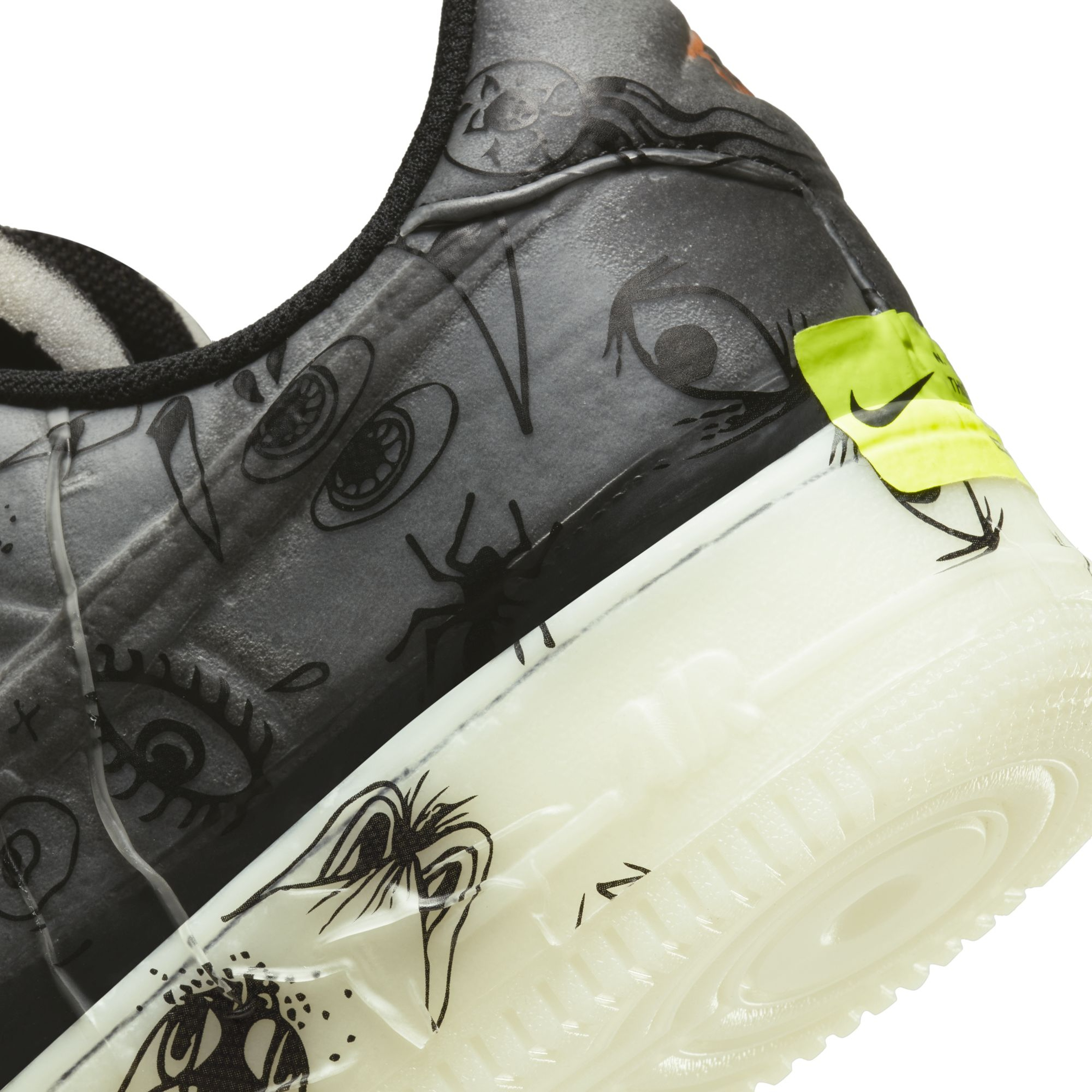 Nike Air Force 1 Experimental ''Halloween'' Erkek Spor Ayakkabı