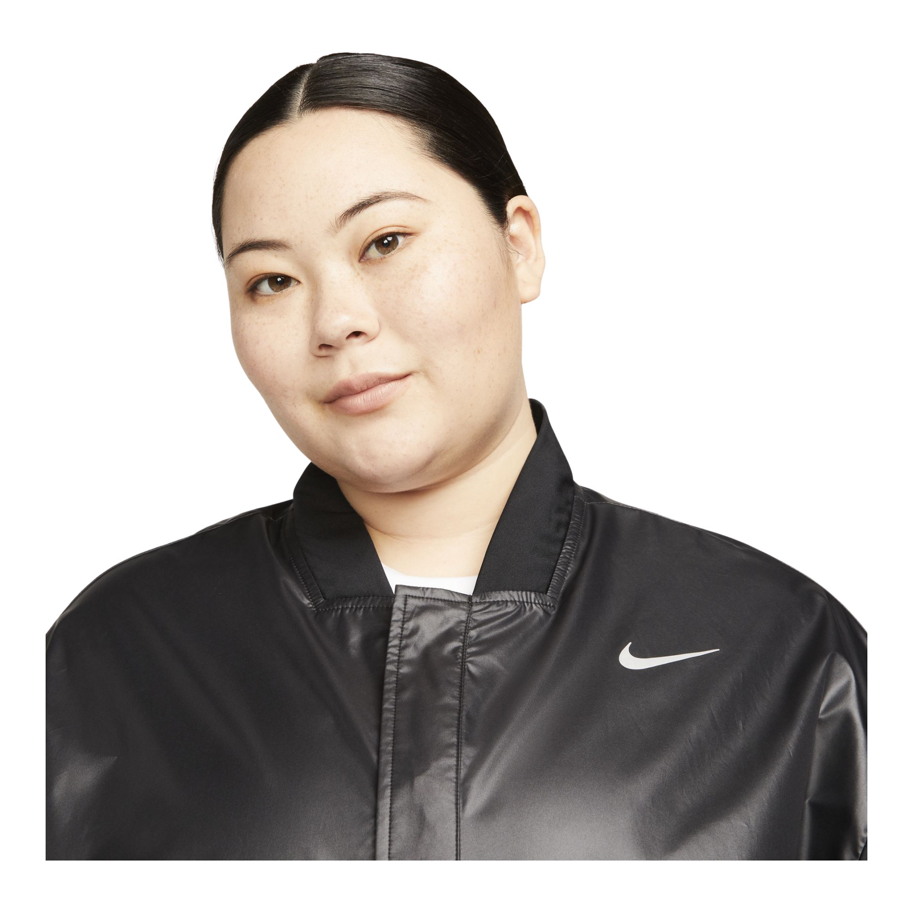 Nike Swoosh Print Running Full-Zip Kadın Ceket