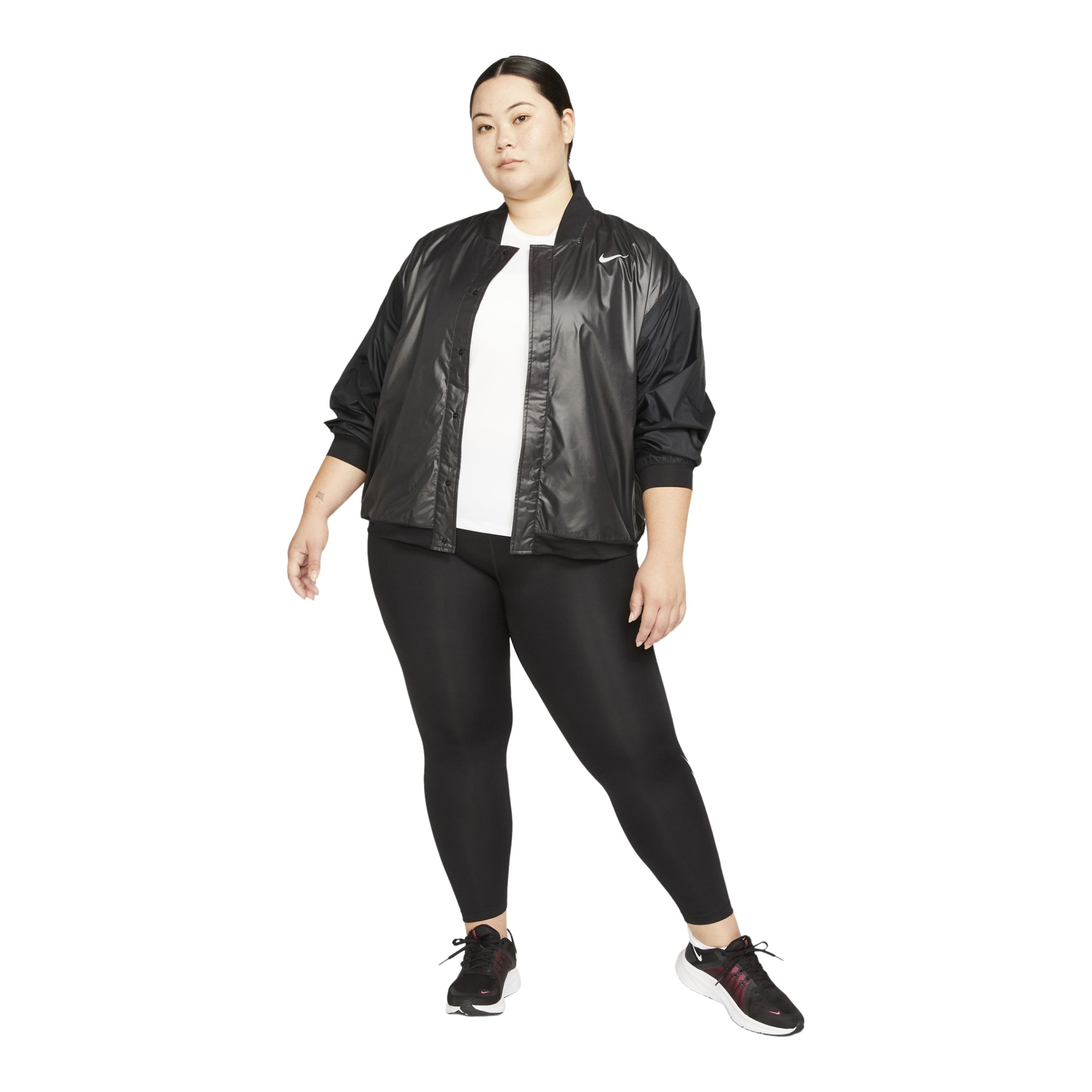 Nike Swoosh Print Running Full-Zip Kadın Ceket