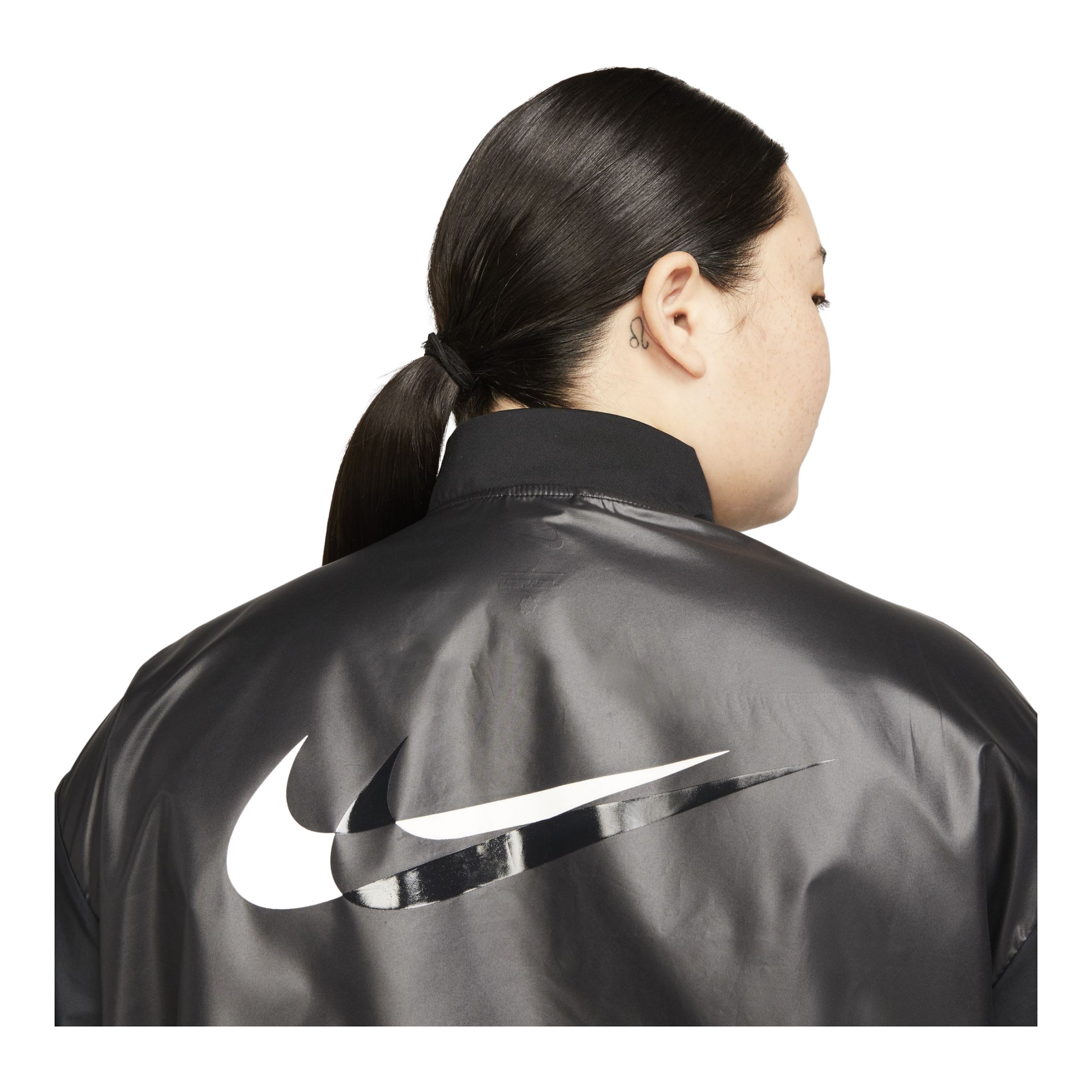 Nike Swoosh Print Running Full-Zip Kadın Ceket