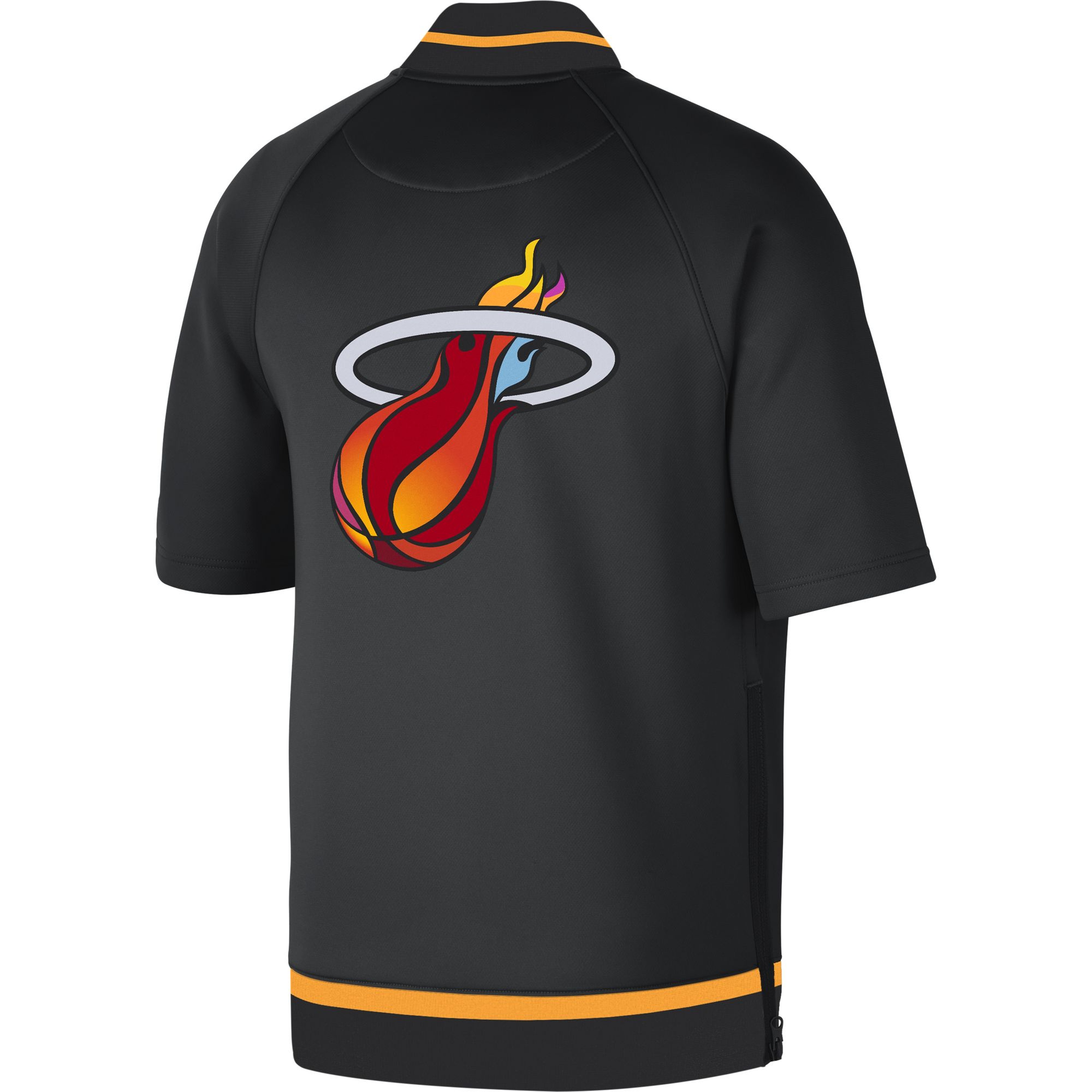 Nike Miami Heat Showtime City Edition Dri-Fit NBA Full-Buttoned
