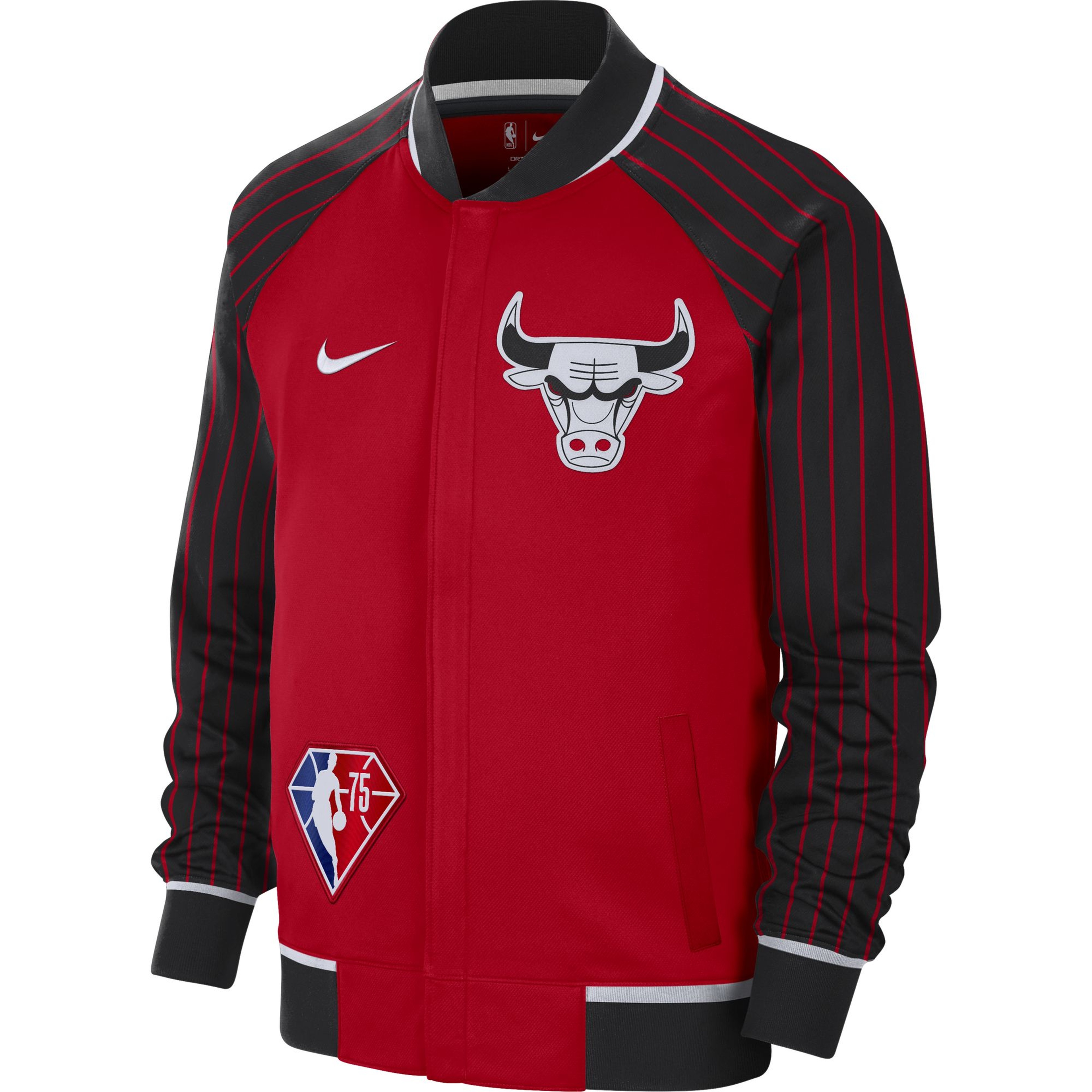 Nike Chicago Bulls Showtime City Edition Dri-Fit NBA Erkek Ceket