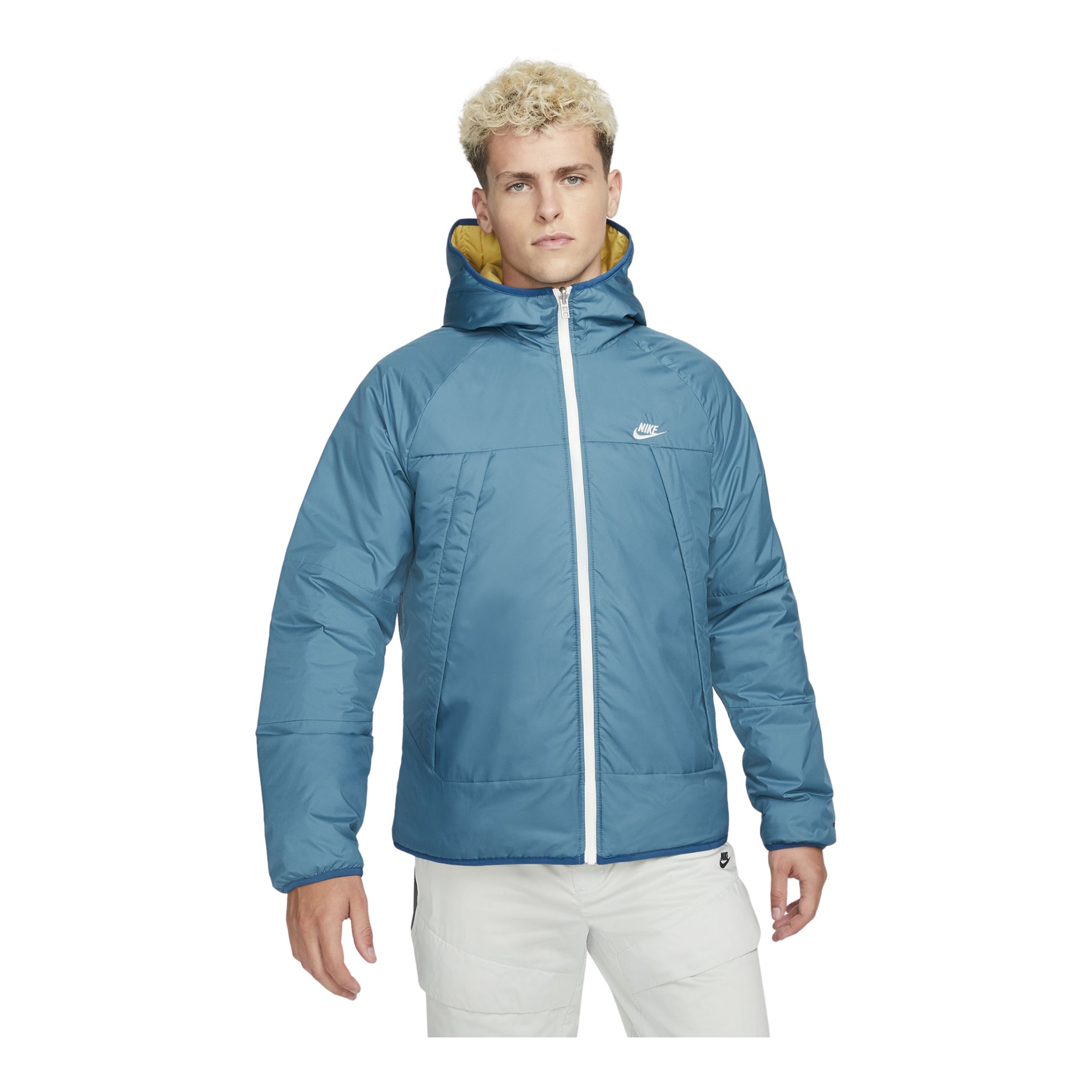 Nike Sportswear Therma-Fit Legacy Reversible Full-Zip Hoodie Erkek Mont