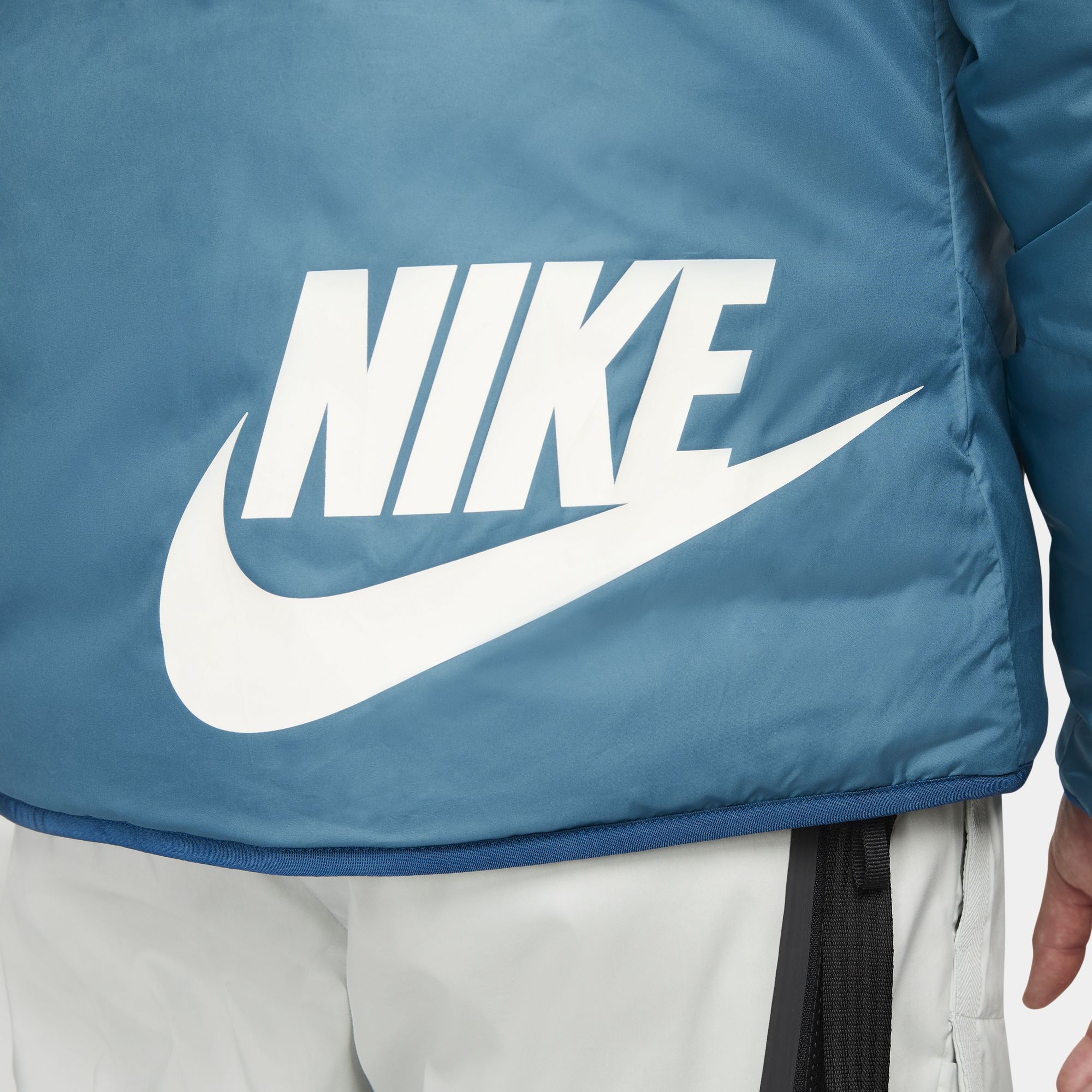Nike Sportswear Therma-Fit Legacy Reversible Full-Zip Hoodie Erkek Mont