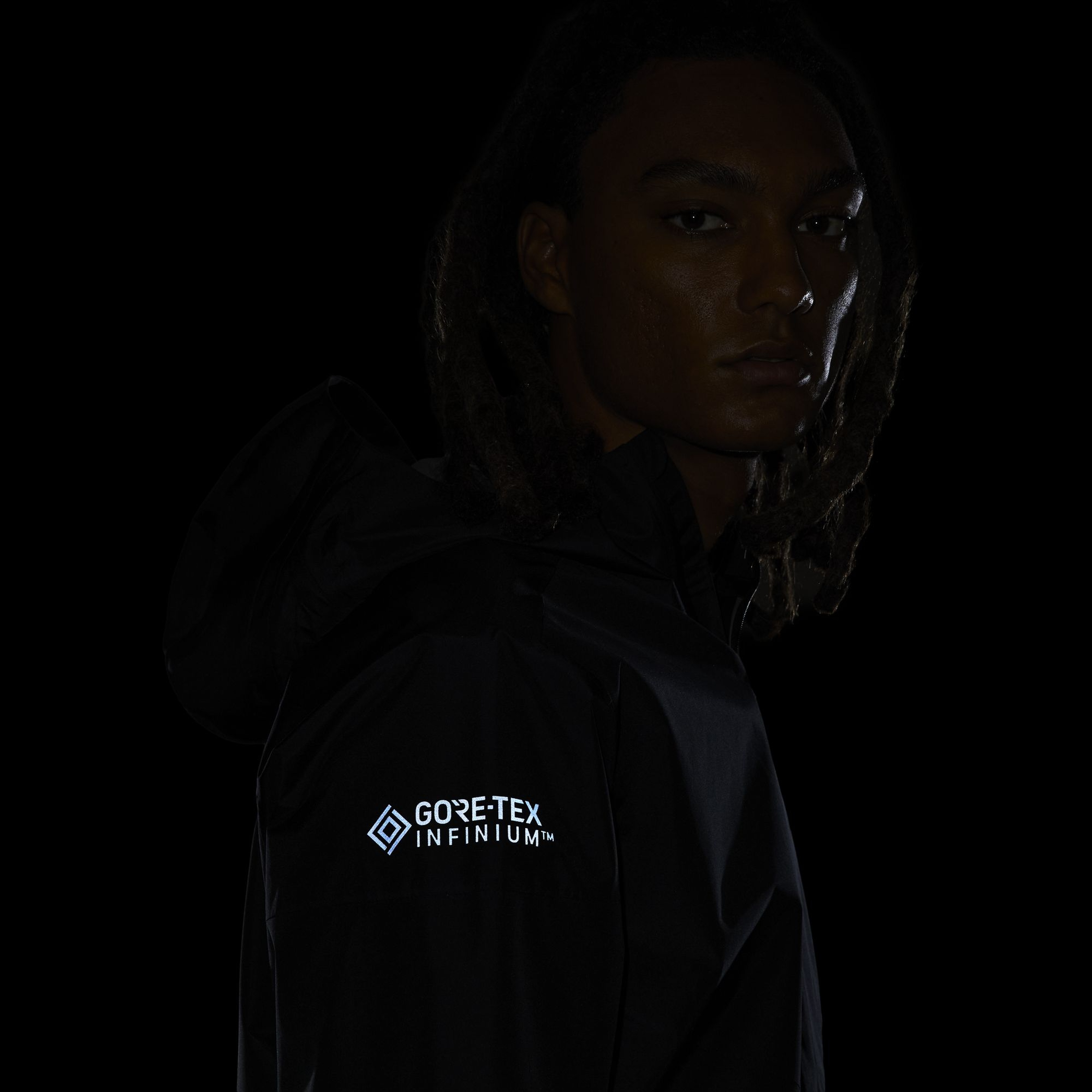 Nike Gore-Tex  InfiNium™ Trail Running Full-Zip Hoodie Erkek Ceket