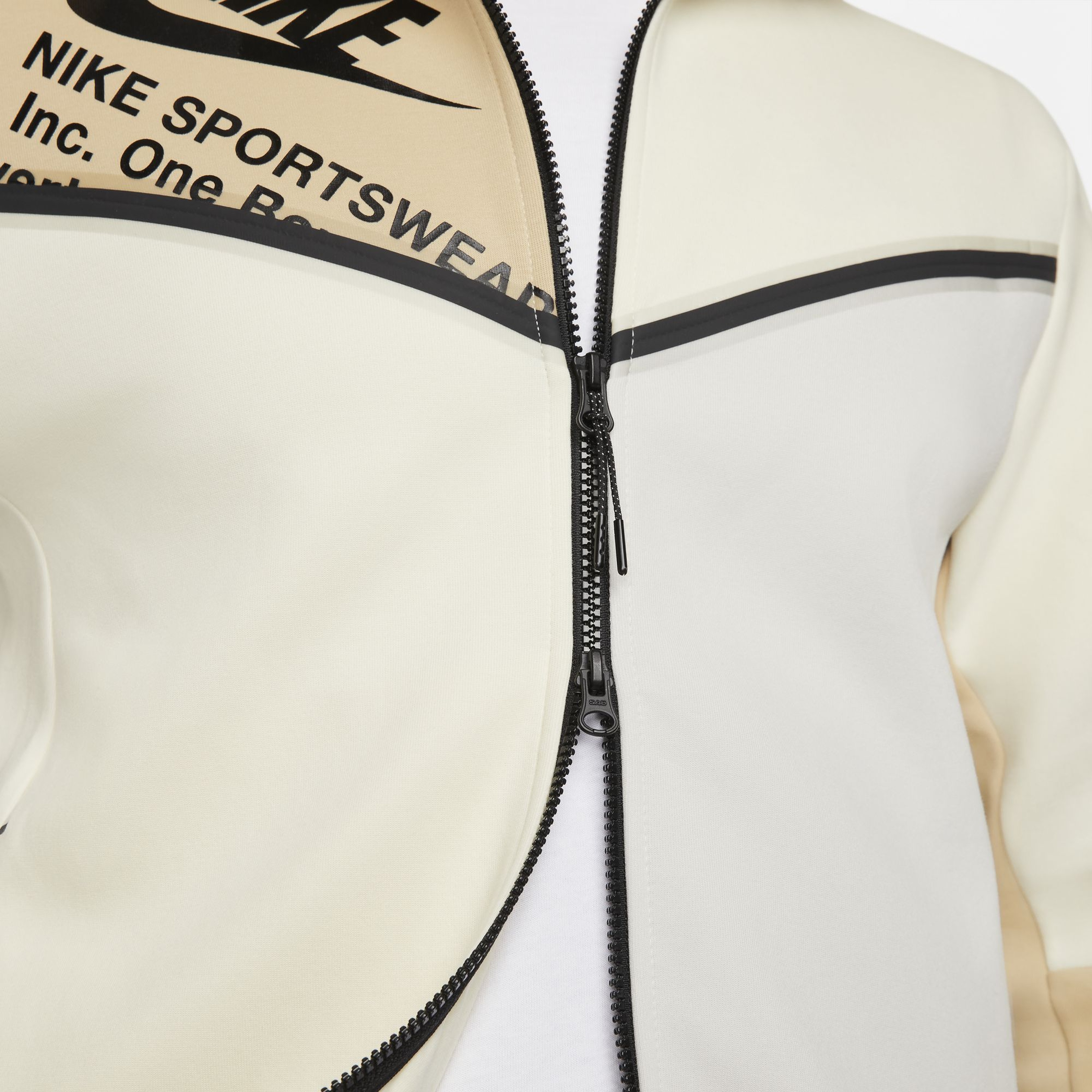 Nike Sportswear Tech Fleece Windrunner Graphic Color Block Full-Zip Hoodie Erkek Sweatshirt