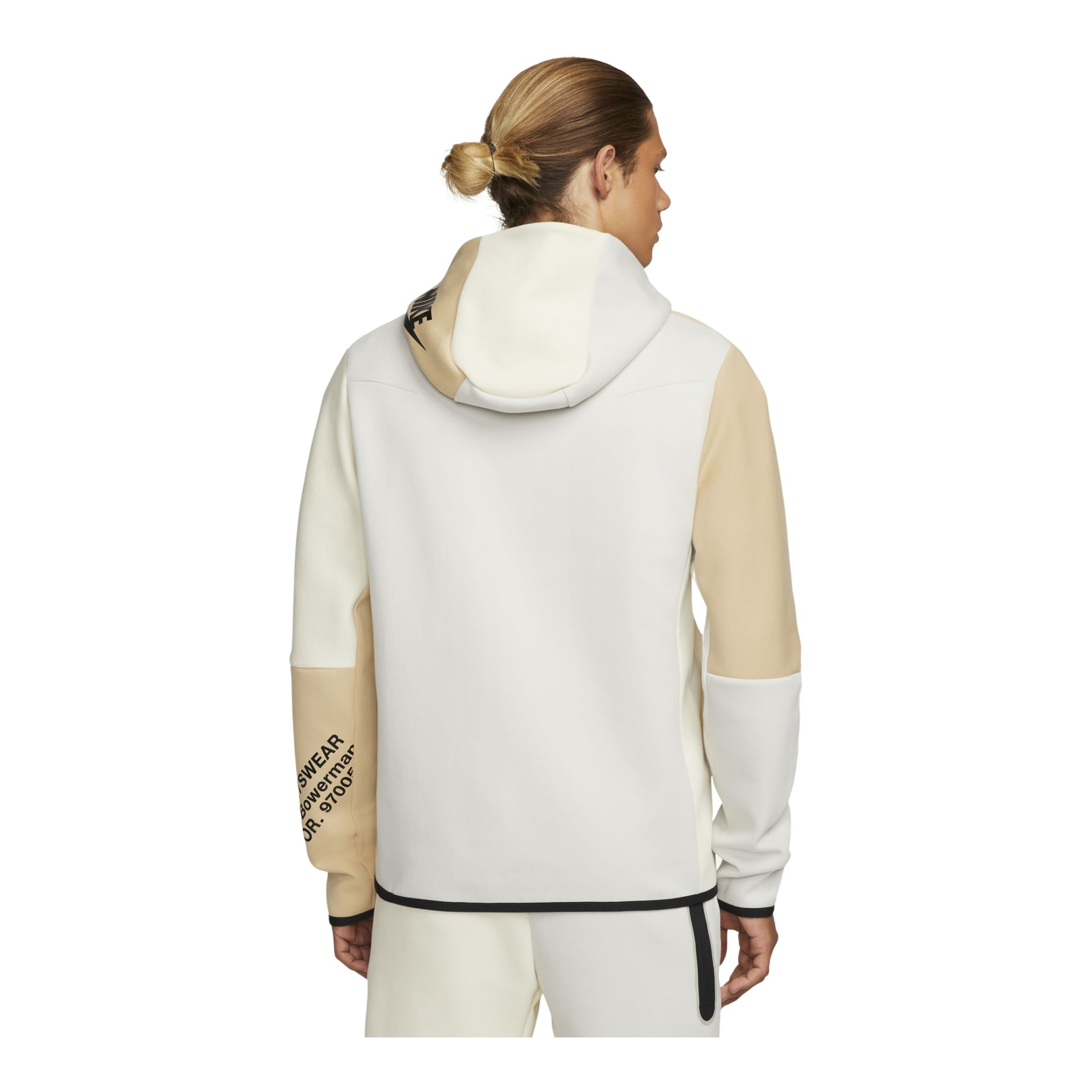 Nike Sportswear Tech Fleece Windrunner Graphic Color Block Full-Zip Hoodie Erkek Sweatshirt