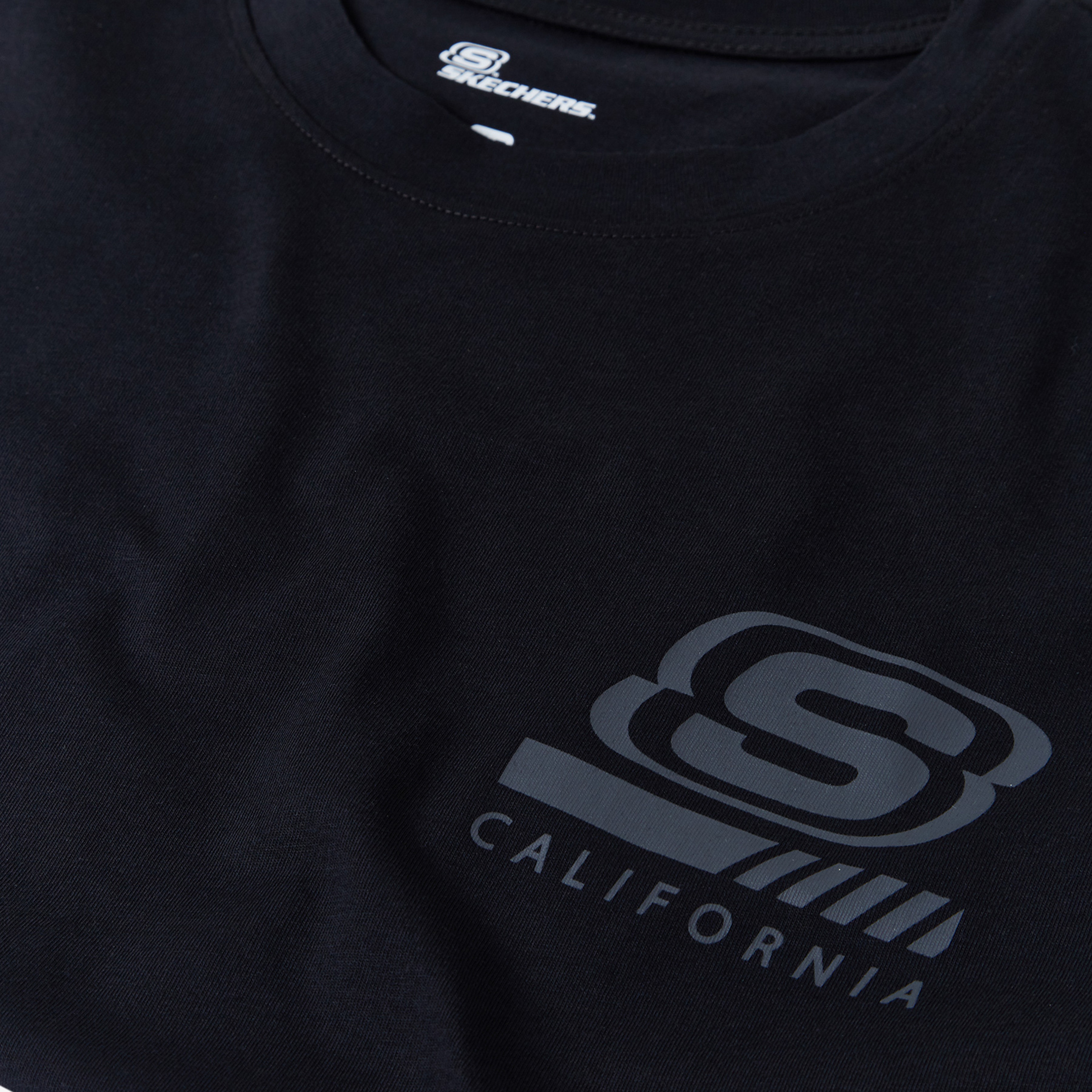 Skechers Chest Logo Short-Sleeve Erkek Tişört