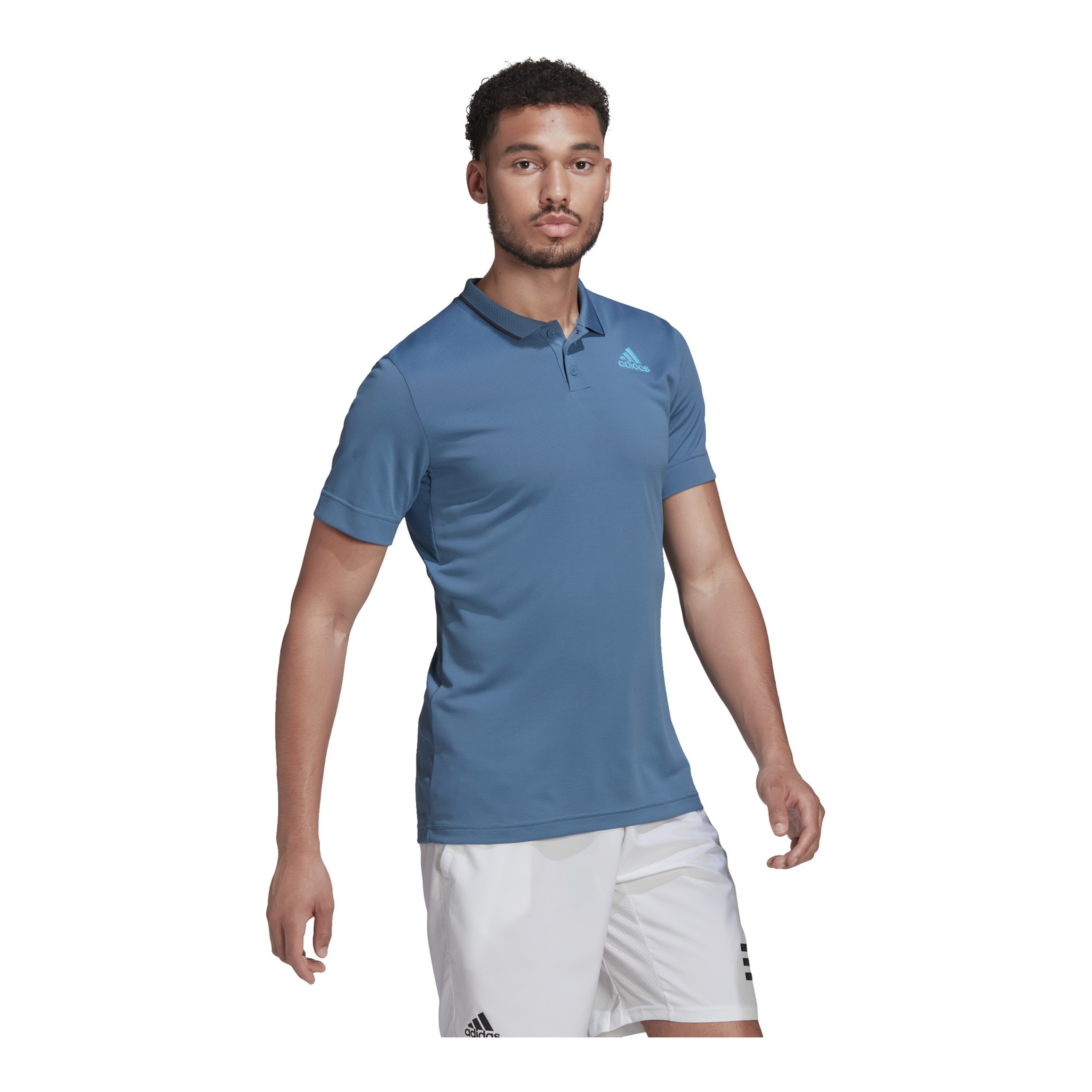 adidas Tennis Freelift HEAT.RDY Polo Short-Sleeve Erkek Tişört