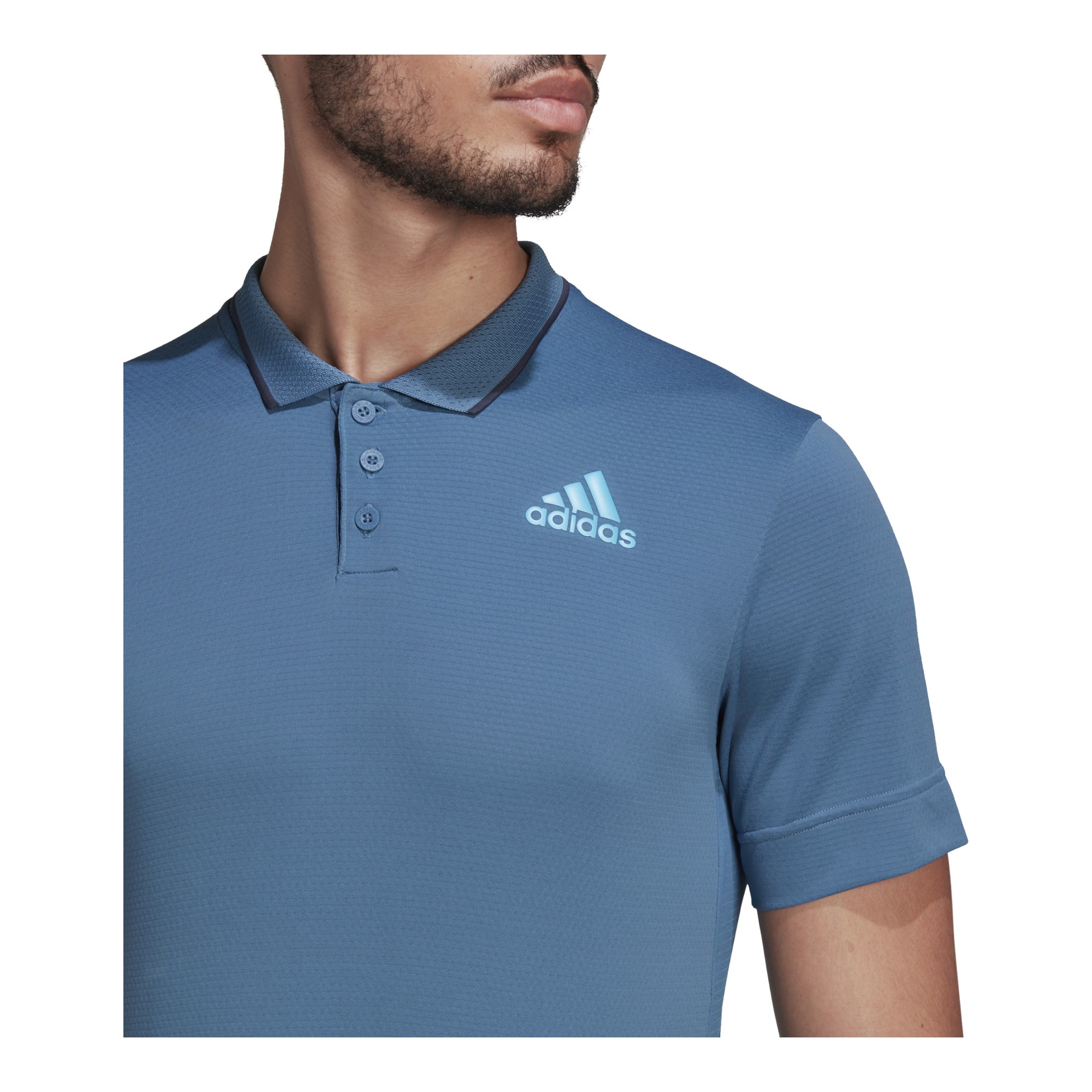 adidas Tennis Freelift HEAT.RDY Polo Short-Sleeve Erkek Tişört