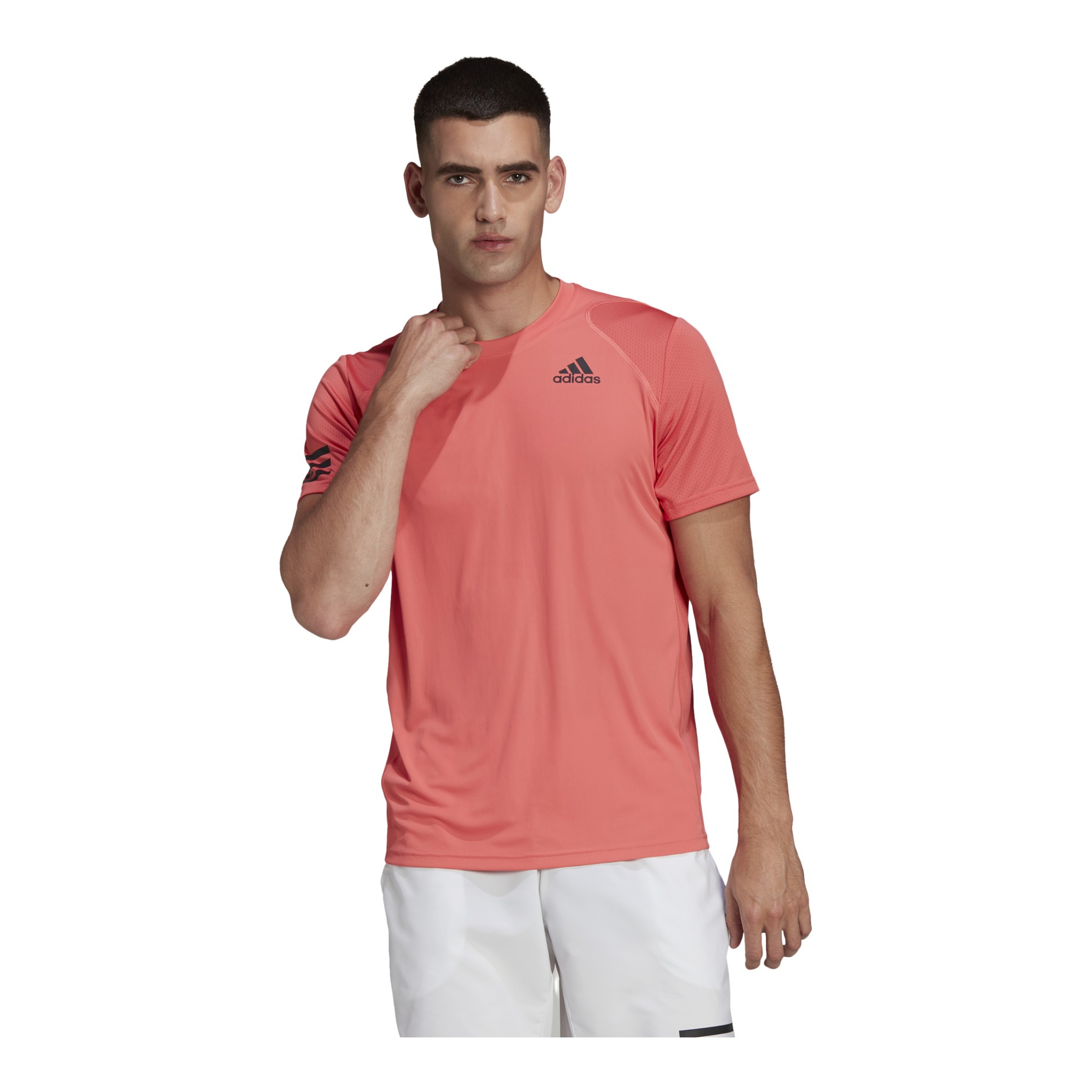 adidas Club Tennis 3-Stripes Short-Sleeve Erkek Tişört