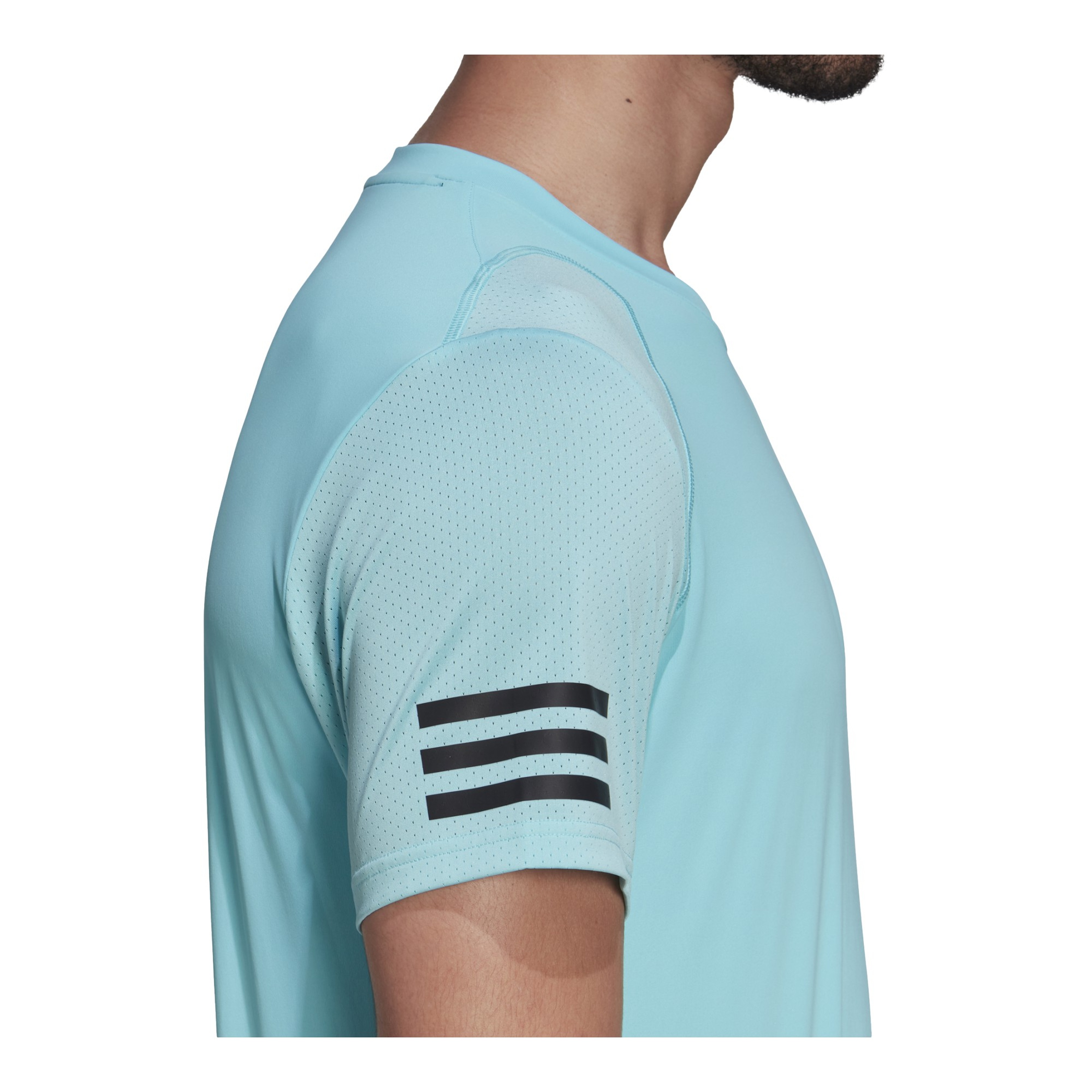 adidas Club Tennis 3-Stripes Short-Sleeve Erkek Tişört