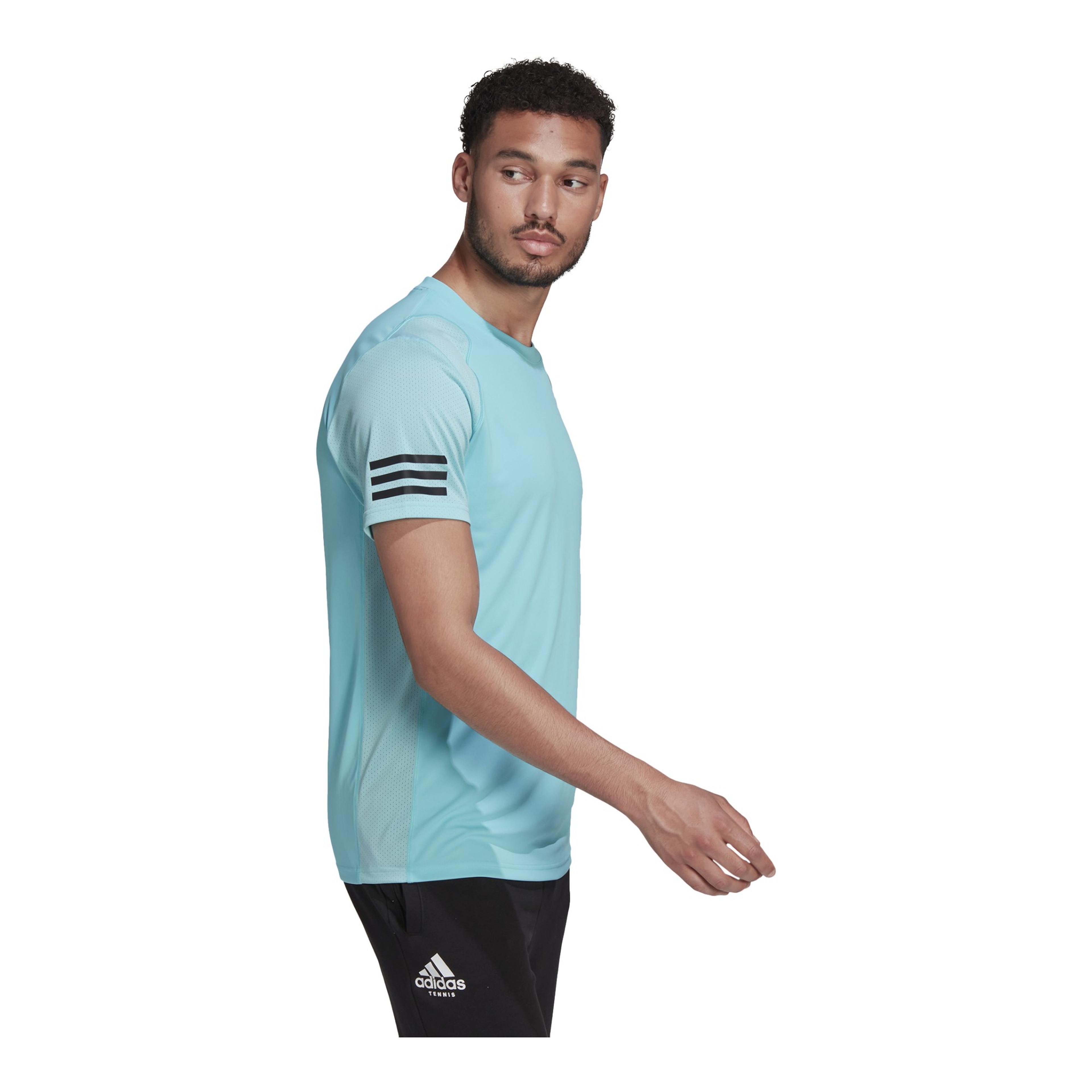 adidas Club Tennis 3-Stripes Short-Sleeve Erkek Tişört