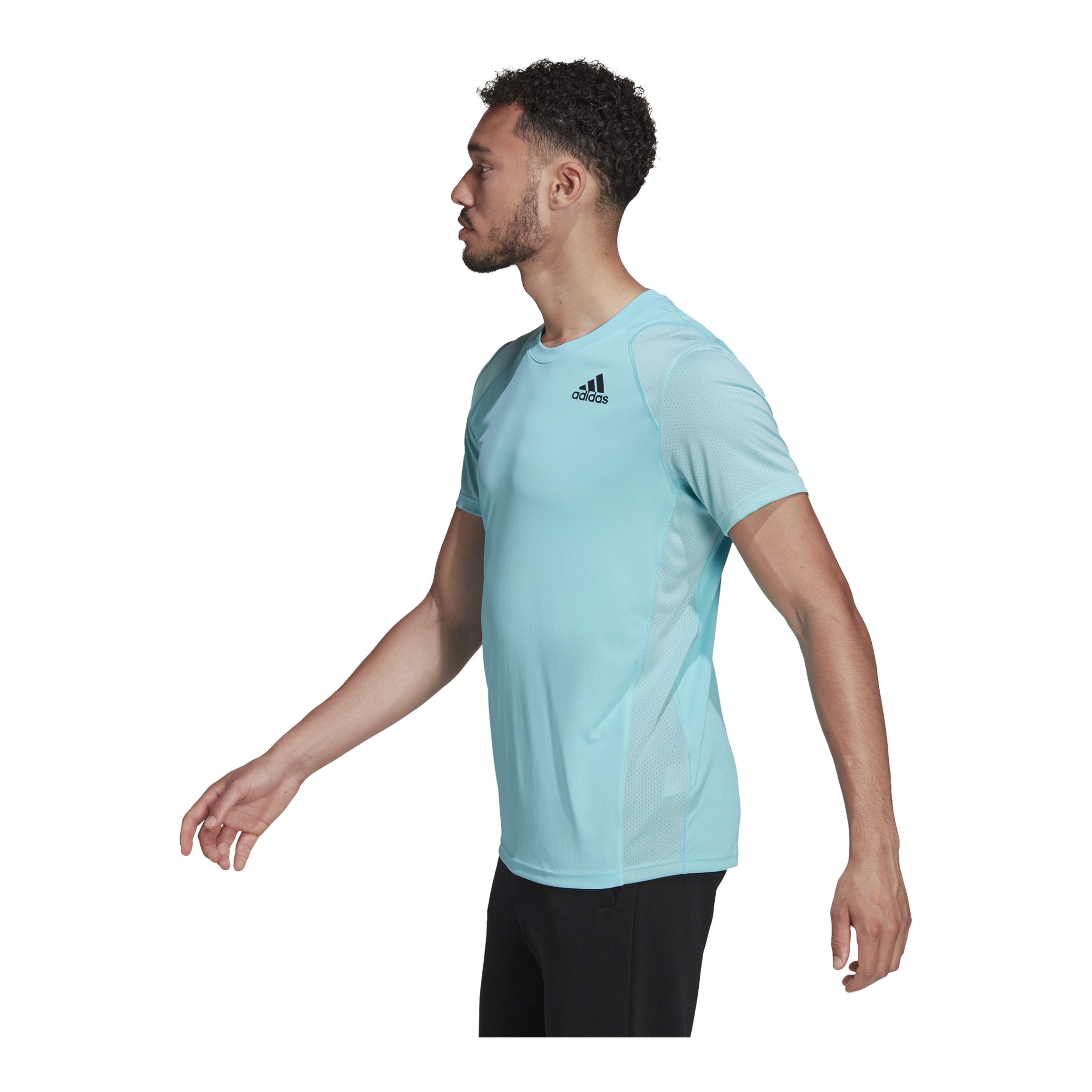 adidas Club Tennis 3-Stripes Short-Sleeve Erkek Tişört