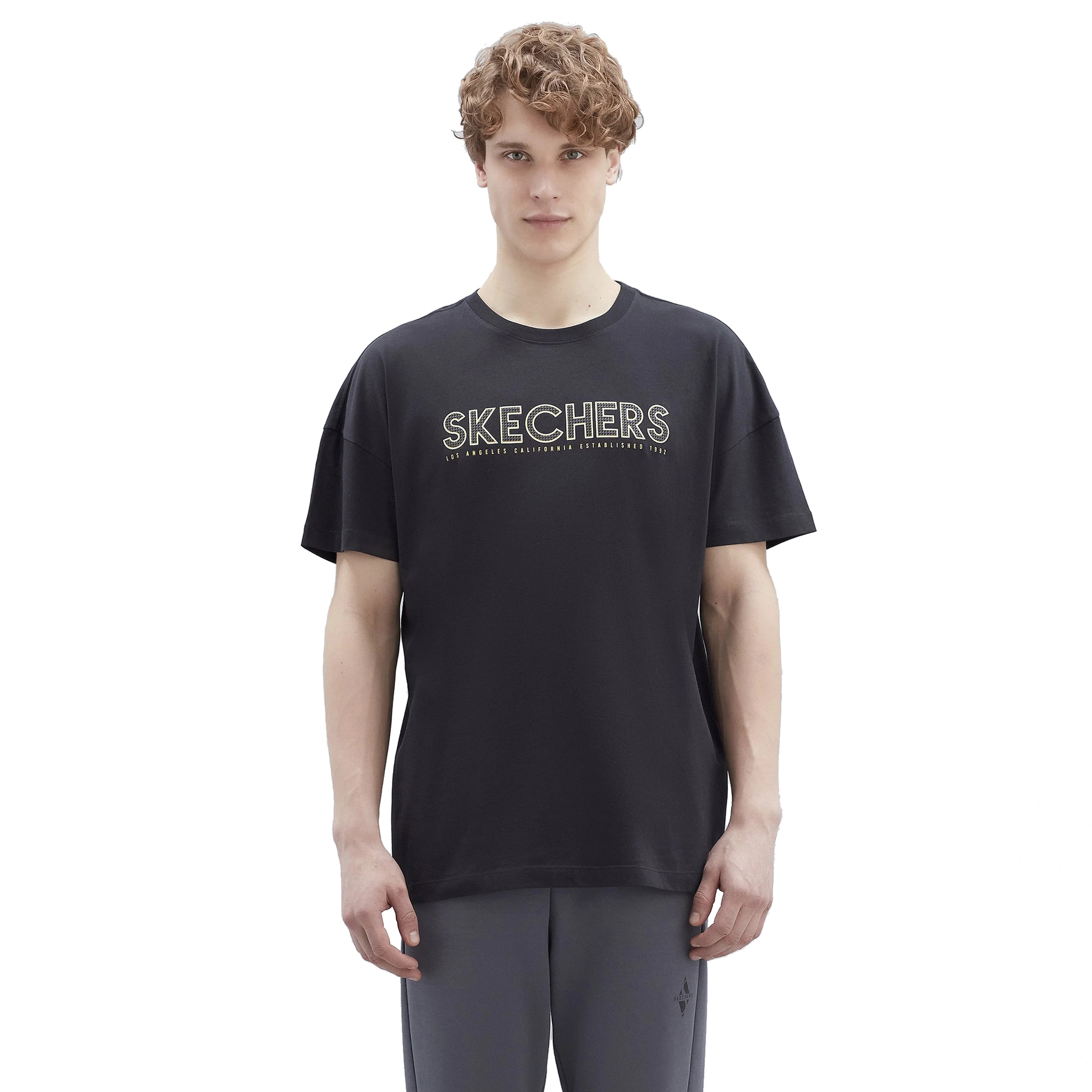 Skechers Sportswear Big Logo Graphic Short-Sleeve Erkek Tişört