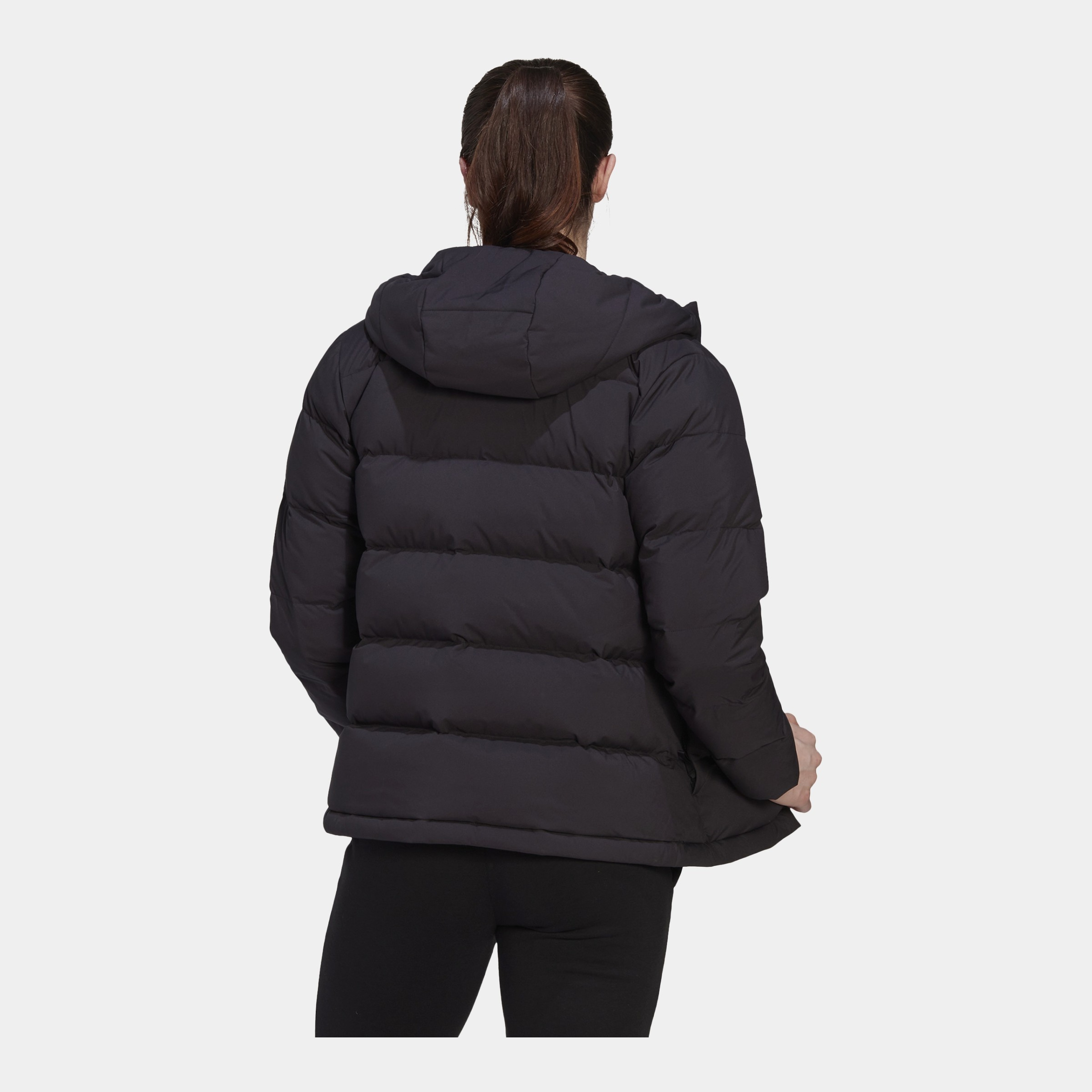 adidas Sportswear Helionic Down Full-Zip Hoodie Kadın Mont