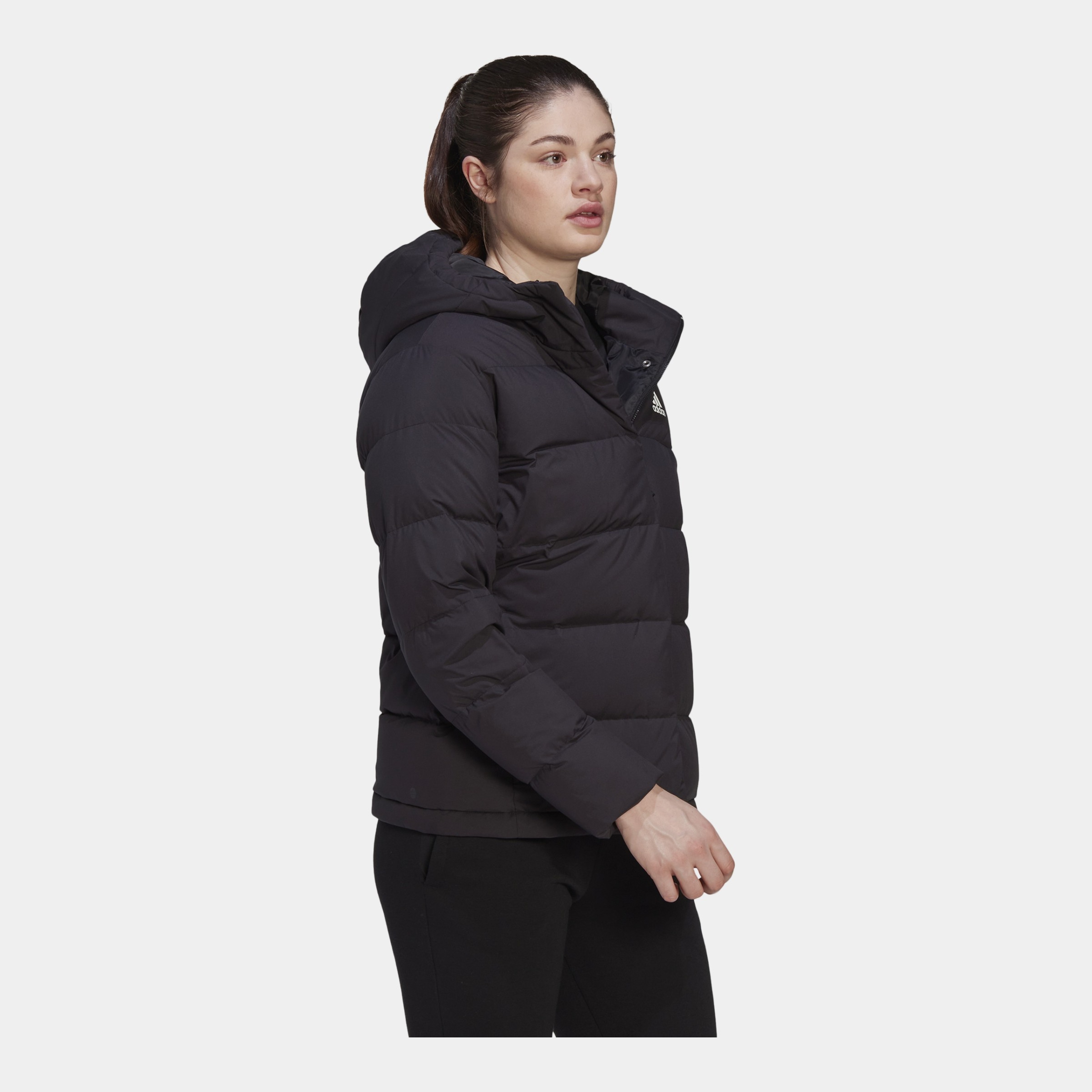 adidas Sportswear Helionic Down Full-Zip Hoodie Kadın Mont