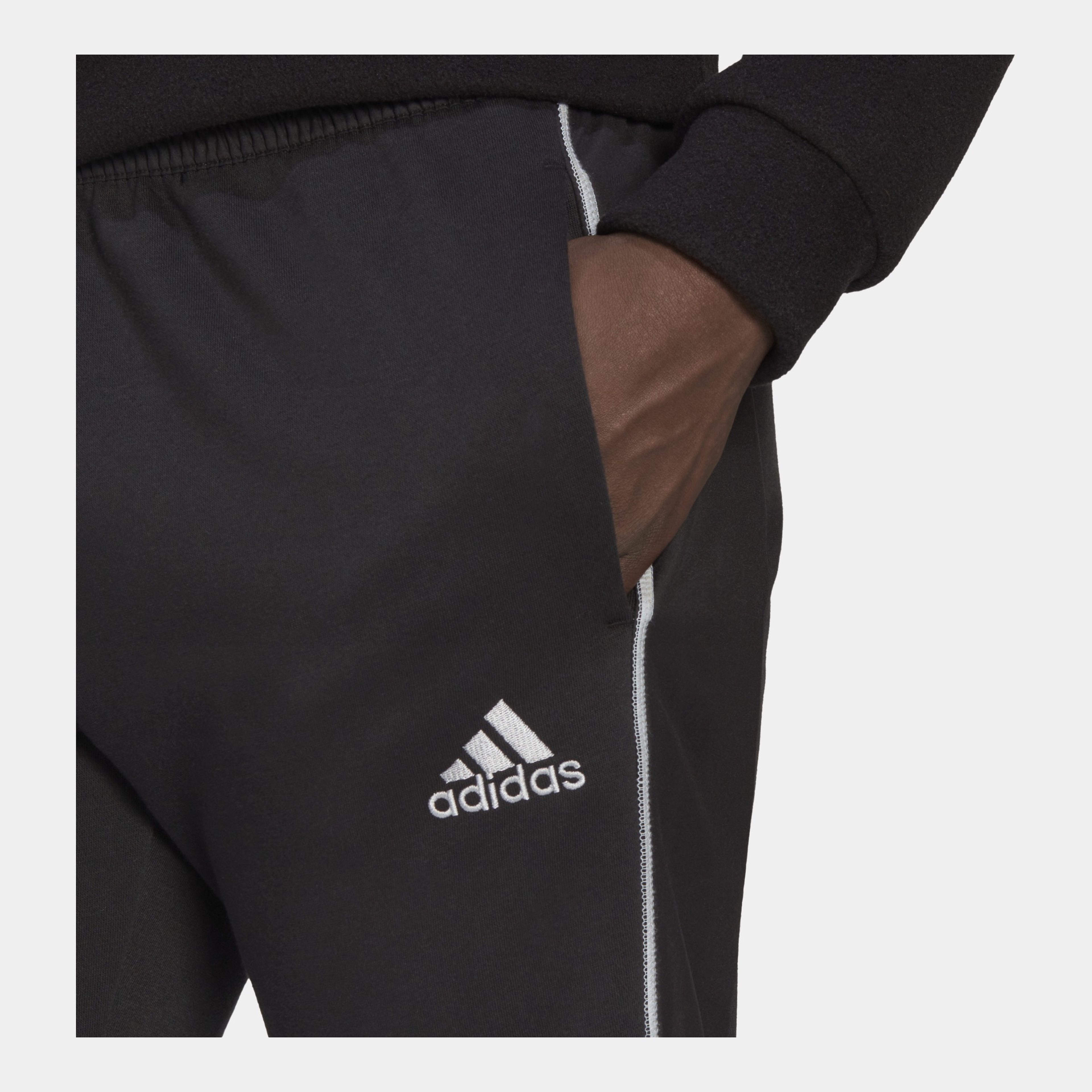 adidas Essentials Reflect-in-the-Dark Fleece Erkek Eşofman Altı