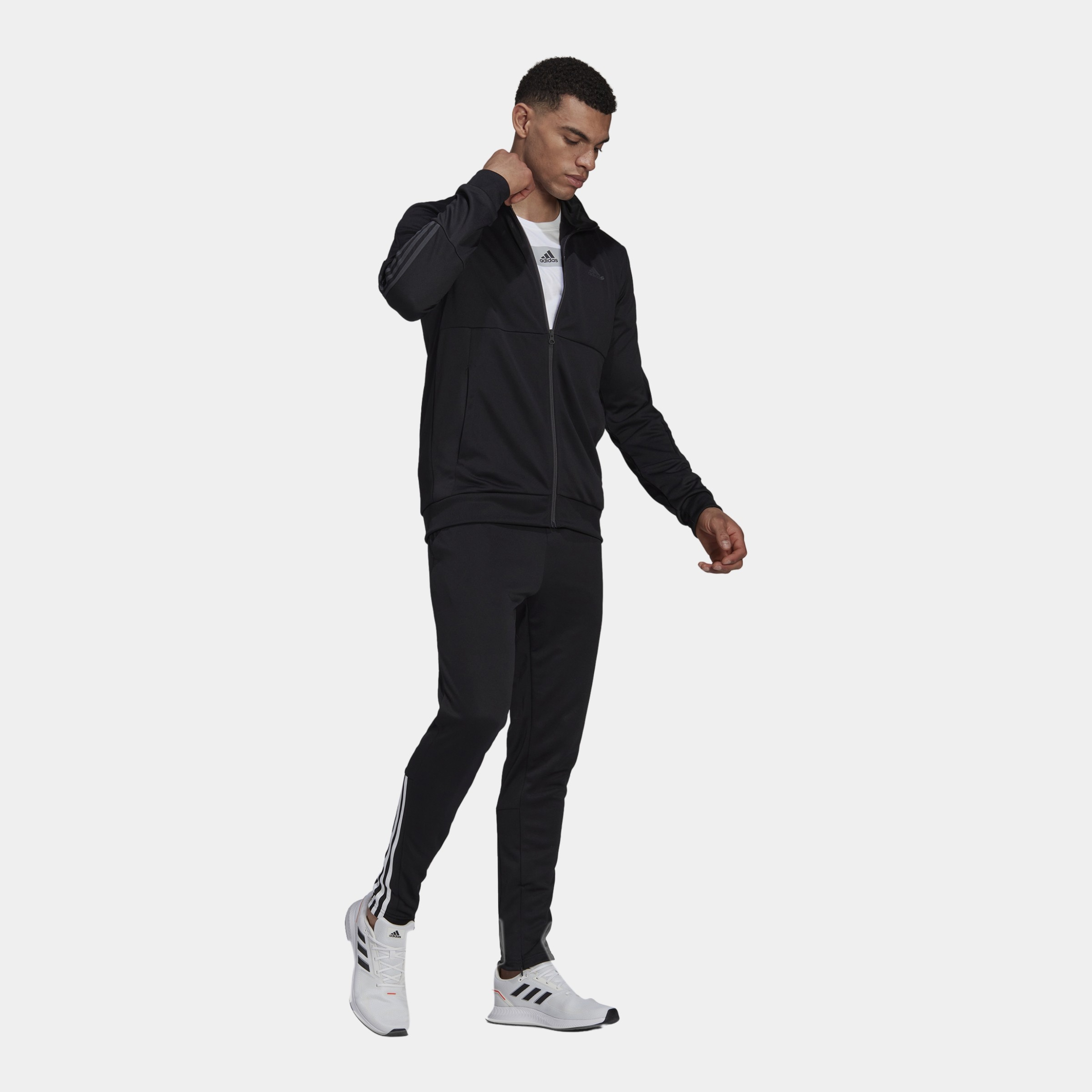 adidas Sportswear AEROREADY Slim Full-Zip Erkek Eşofman Takımı