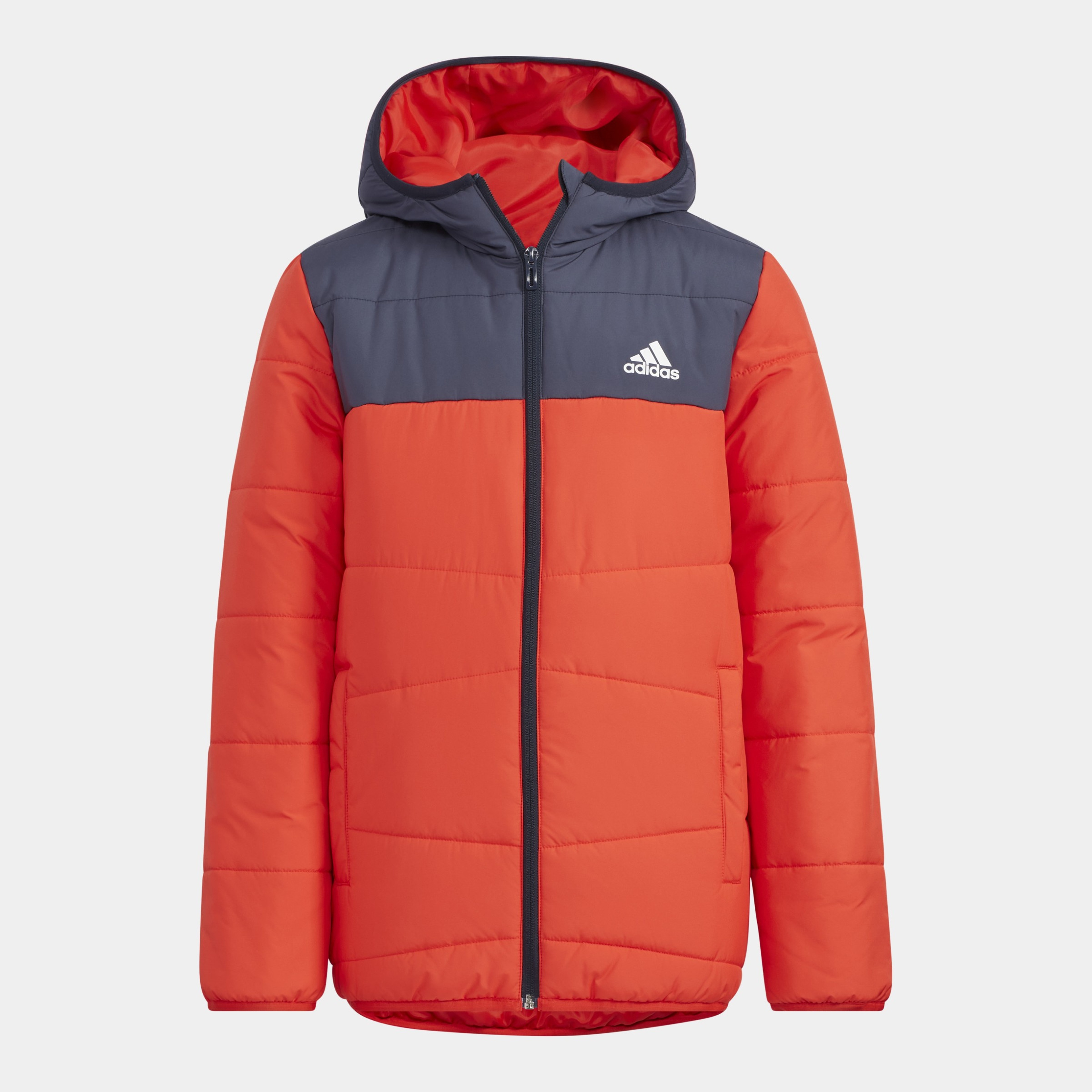 adidas Sportswear Padded Synthetic Full-Zip Hoodie Çocuk Mont