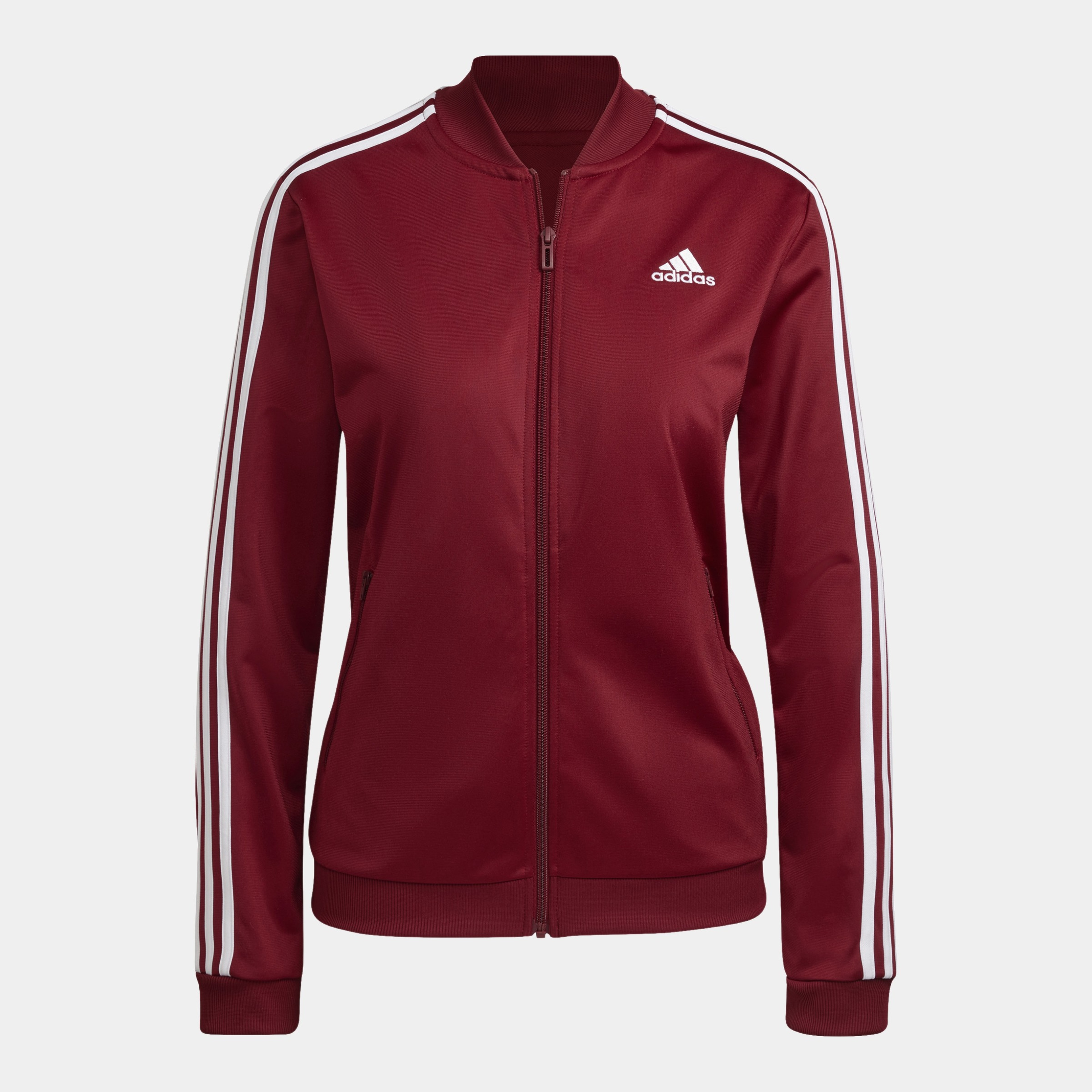 adidas Essentials 3-Stripes Full-Zip Kadın Eşofman Takımı