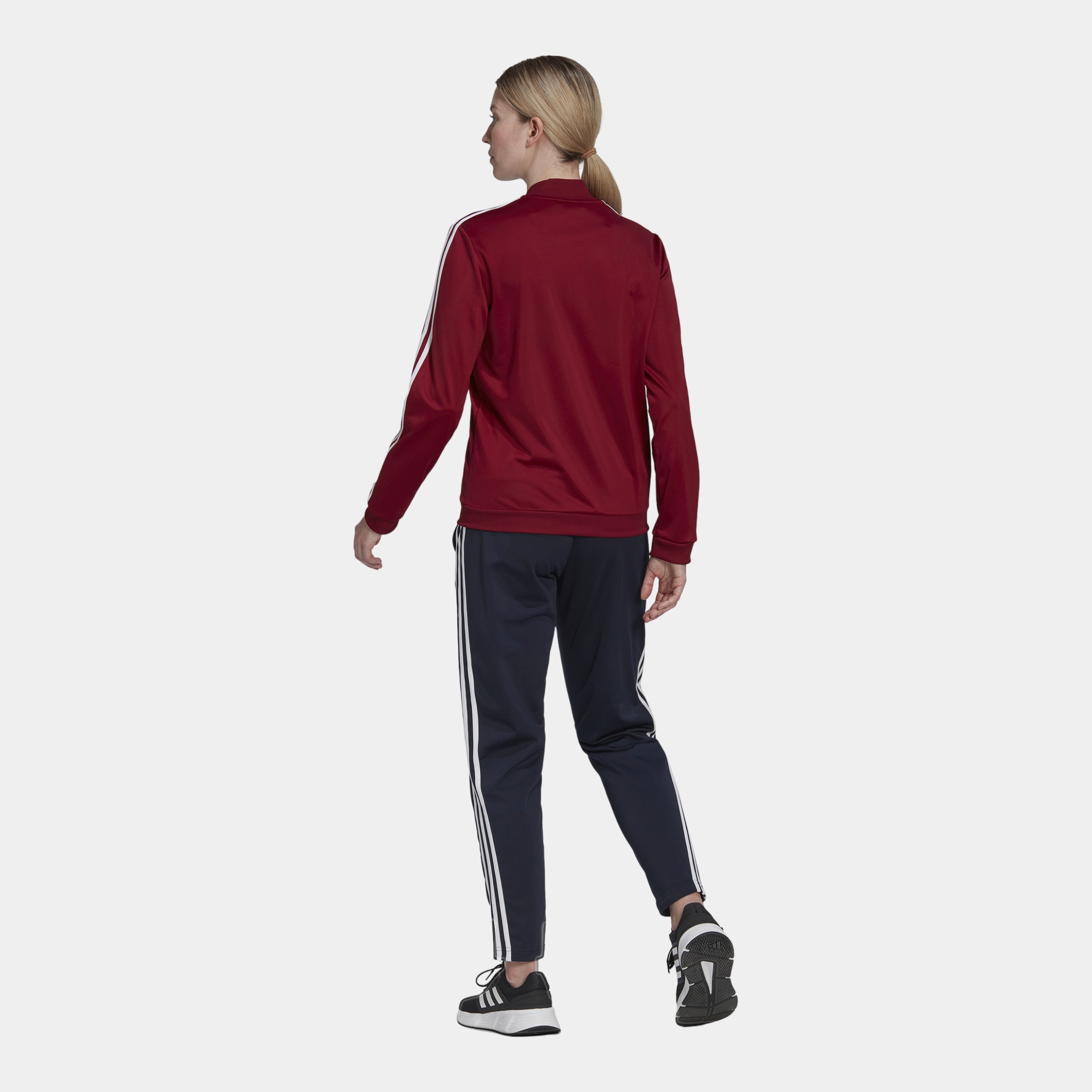 adidas Essentials 3-Stripes Full-Zip Kadın Eşofman Takımı