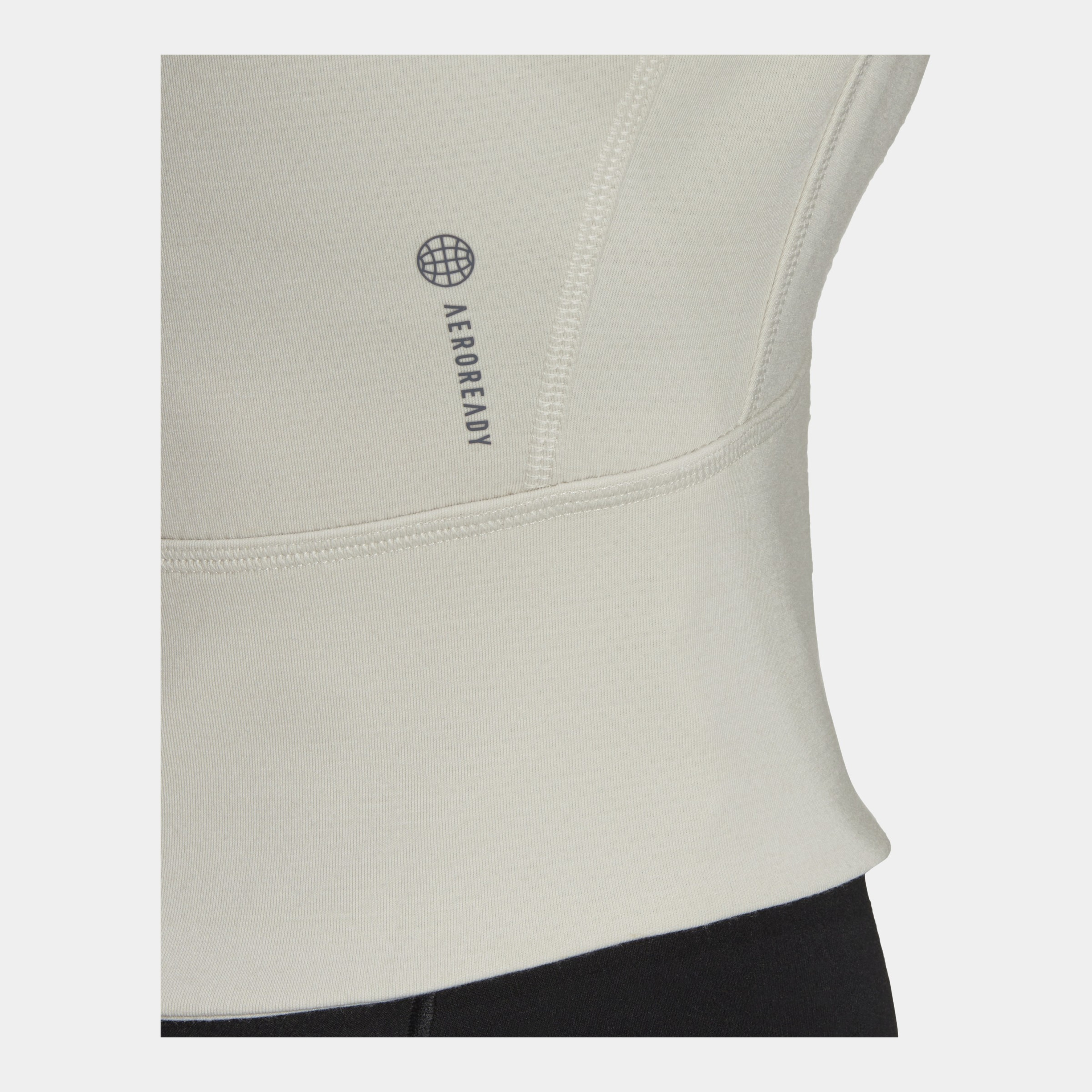 adidas AEROREADY Studio Cropped Gym & Training Full-Zip Kadın Sweatshirt