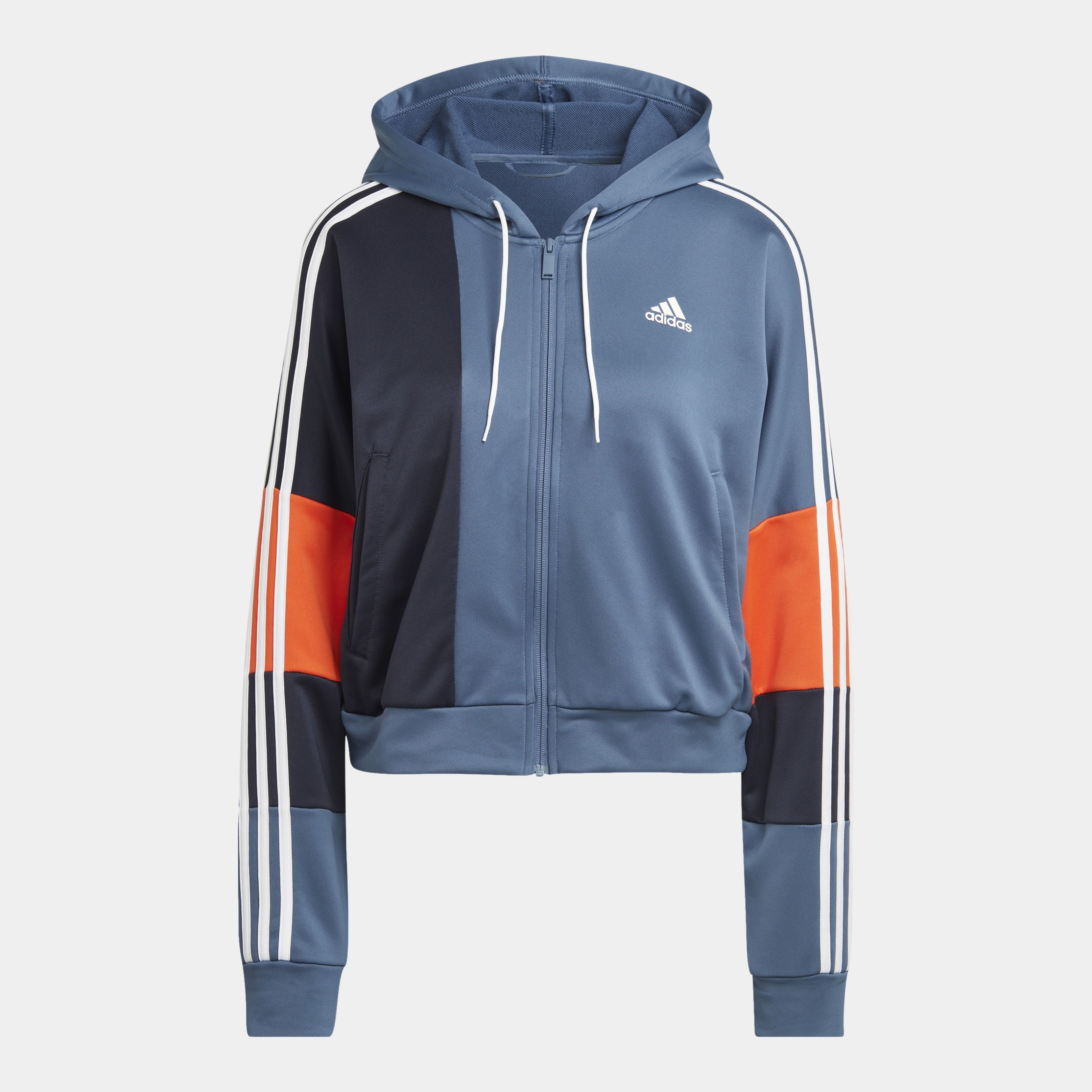 adidas Sportswear Bold Block Full-Zip Hoodie Kadın Eşofman Takımı