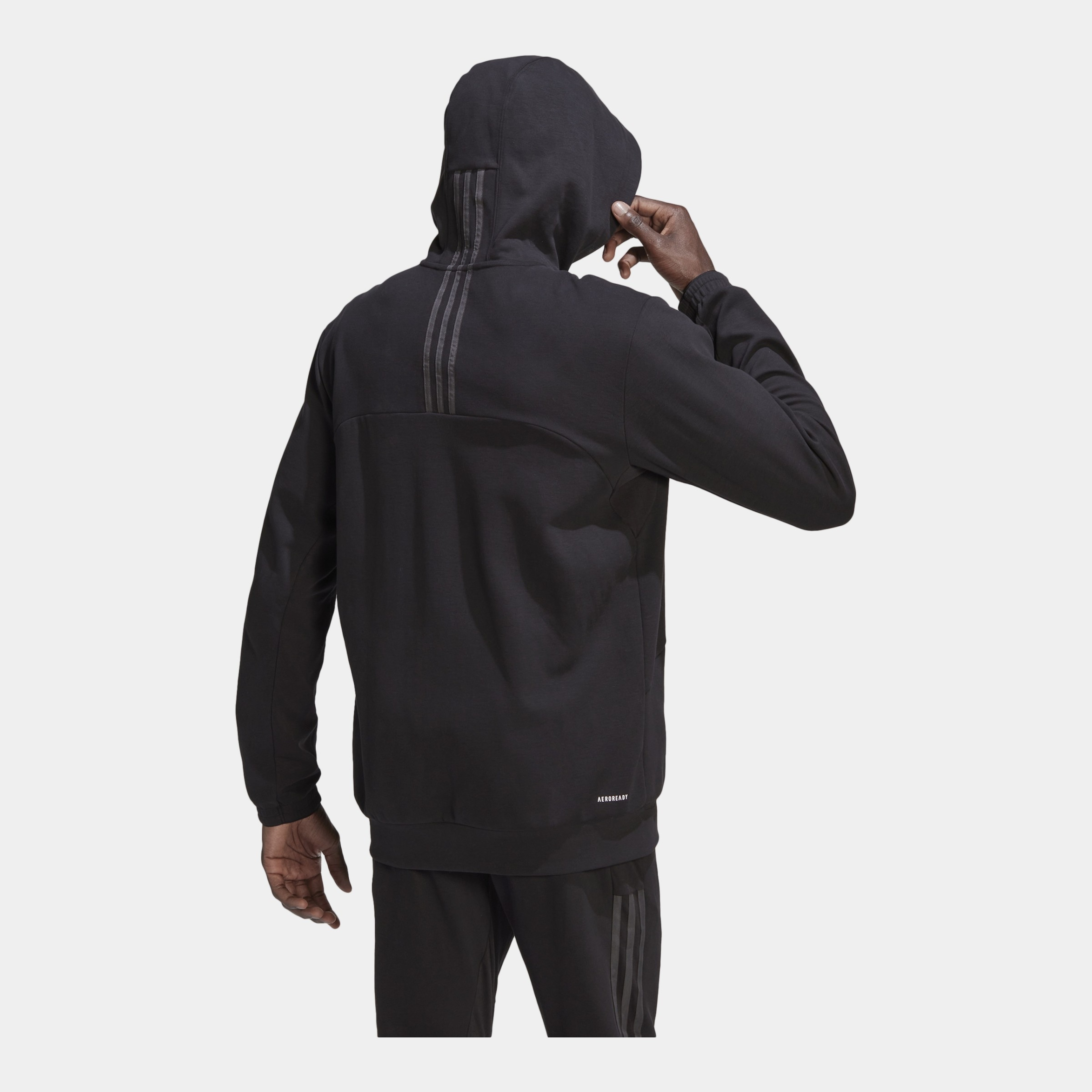 adidas AEROREADY Yoga Training Full-Zip Hoodie Erkek Sweatshirt