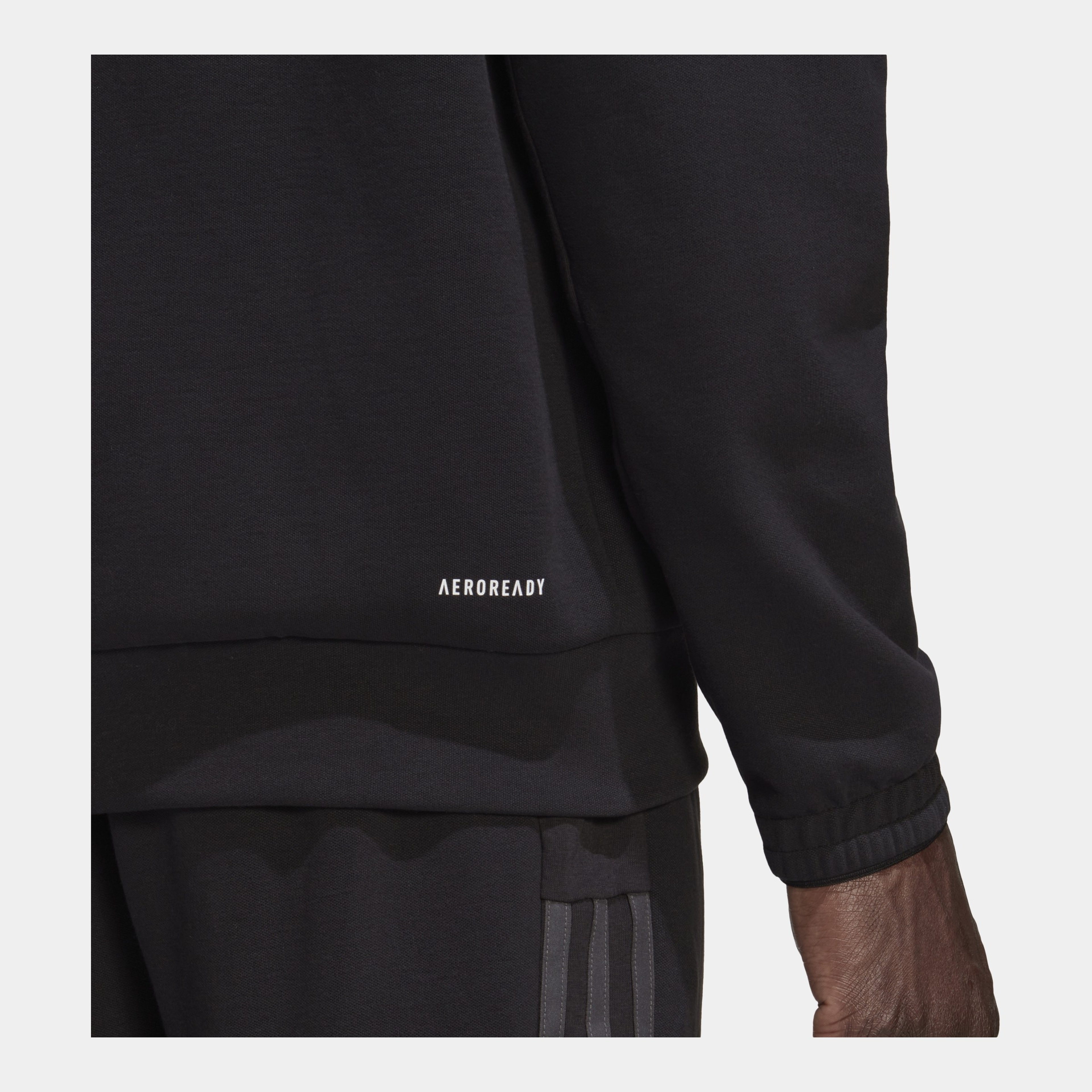 adidas AEROREADY Yoga Training Full-Zip Hoodie Erkek Sweatshirt