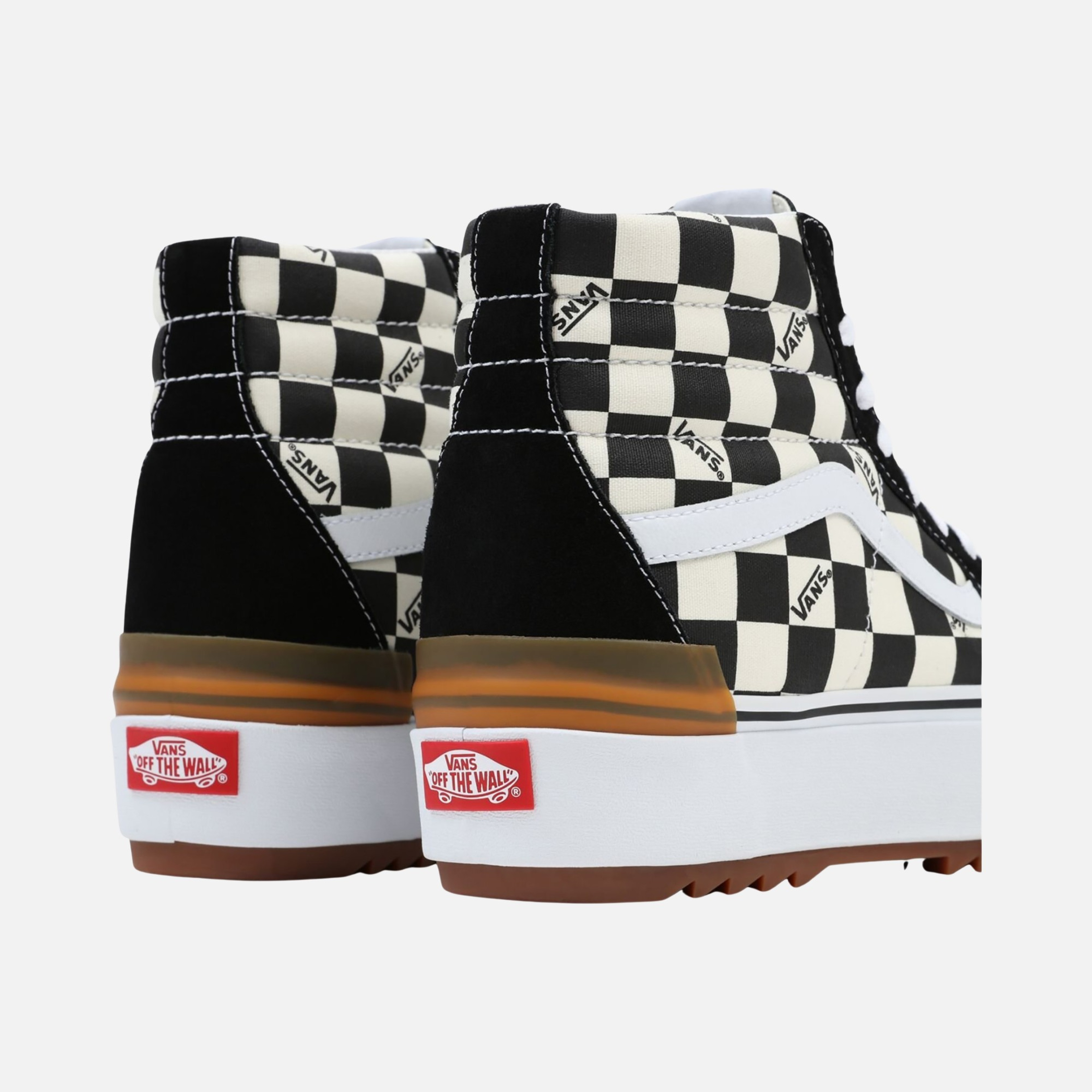 Vans Checkerboard SK8 High Stacked Kadın Spor Ayakkabı