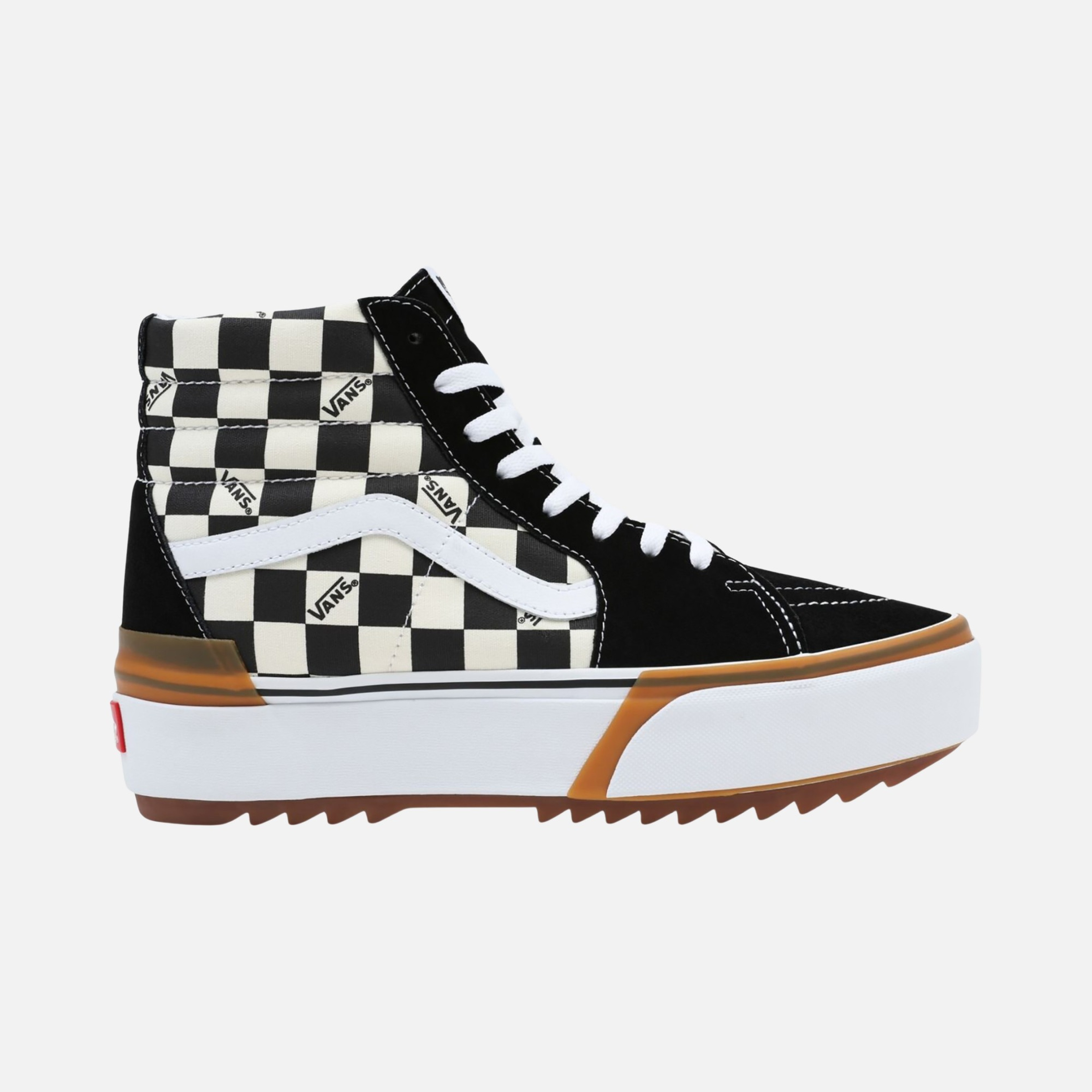 Vans Checkerboard SK8 High Stacked Kadın Spor Ayakkabı