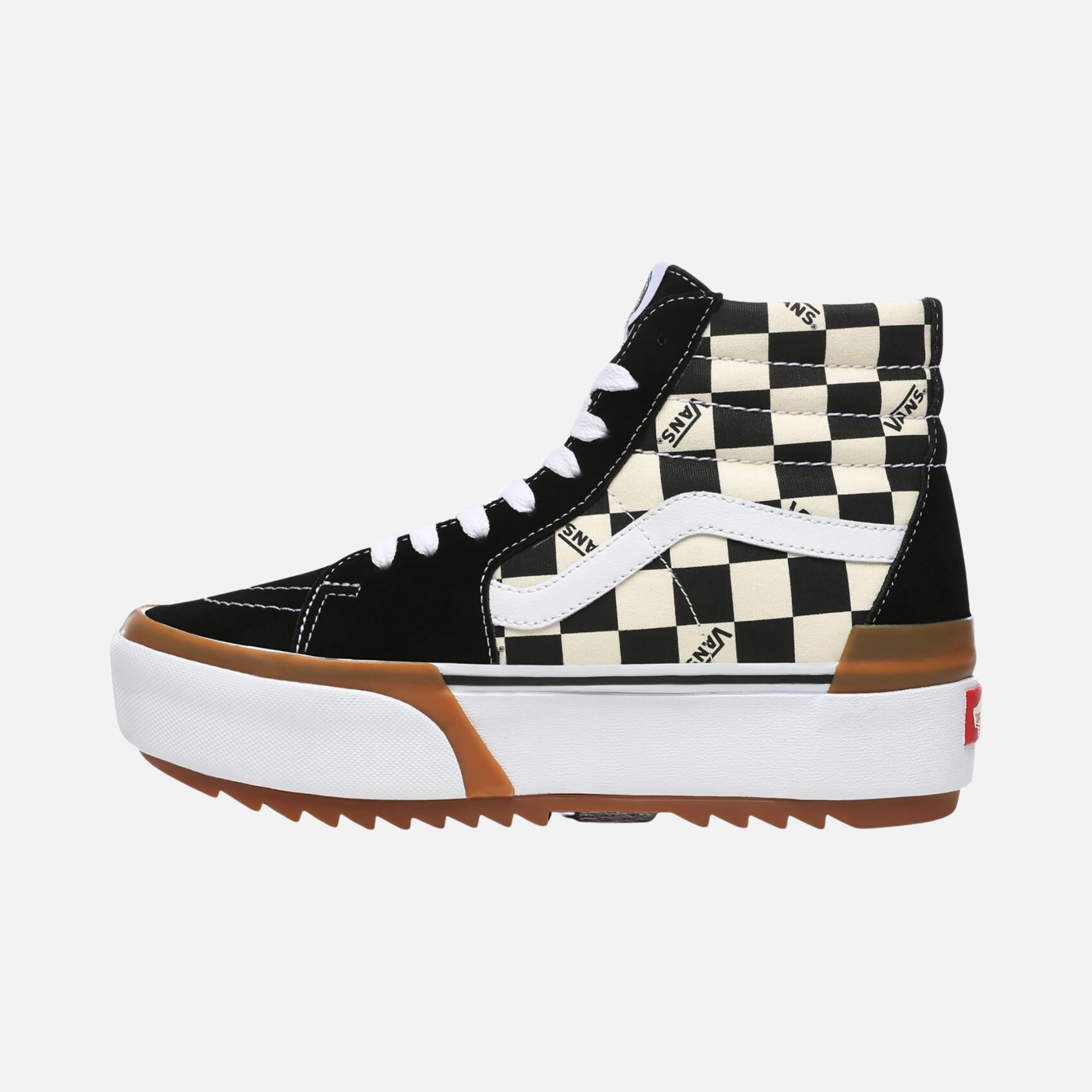 Vans Checkerboard SK8 High Stacked Kadın Spor Ayakkabı