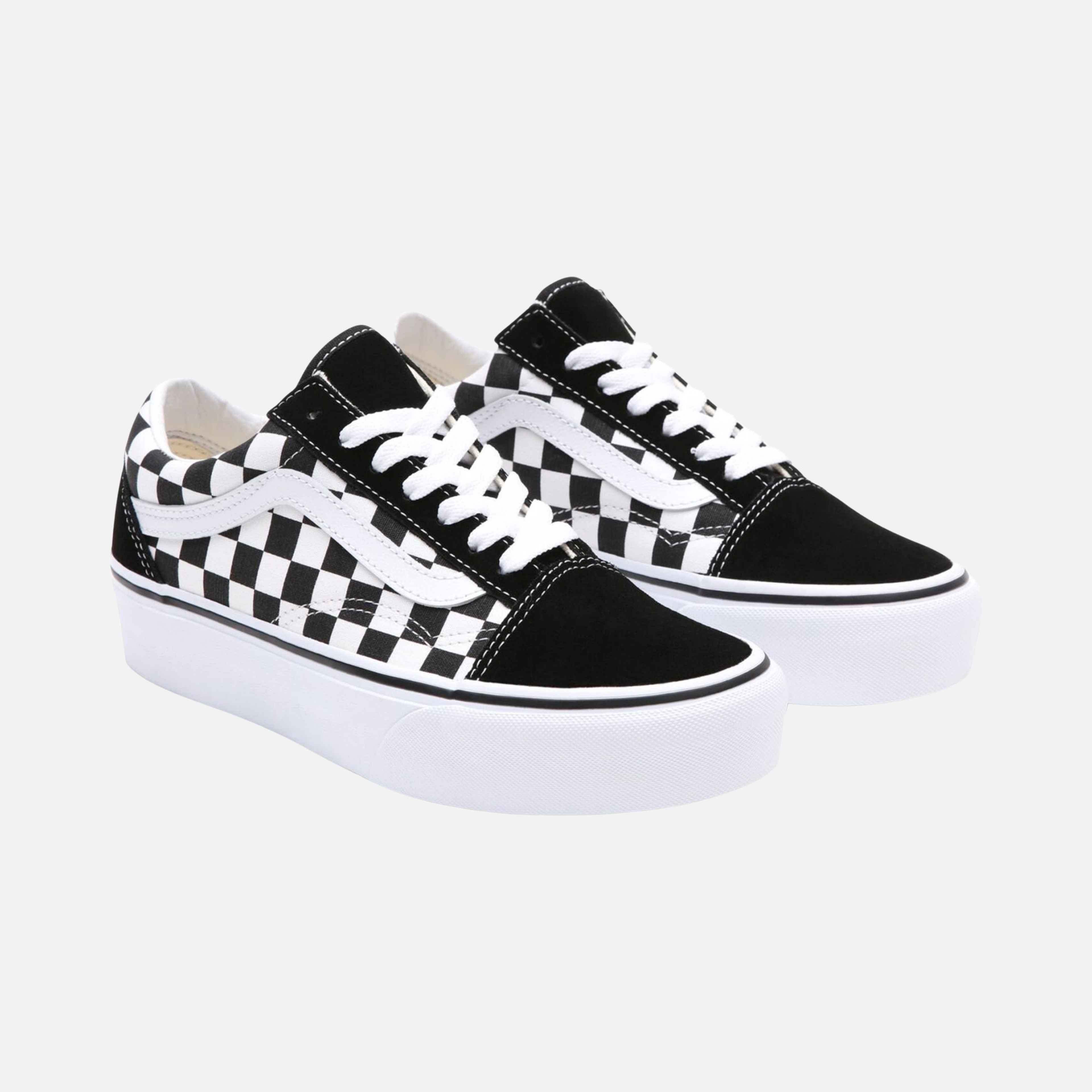Vans Checkerboard Old Skool Platform Kadın Spor Ayakkabı