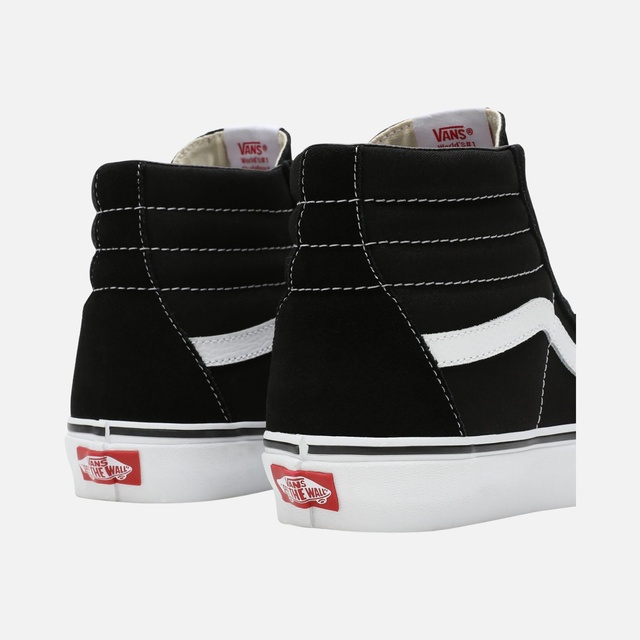 Vans Vans Siyah SK8-High Canvas & Suede Unisex Spor Ayakkabı Barçın'da! Siyah - 6. görsel